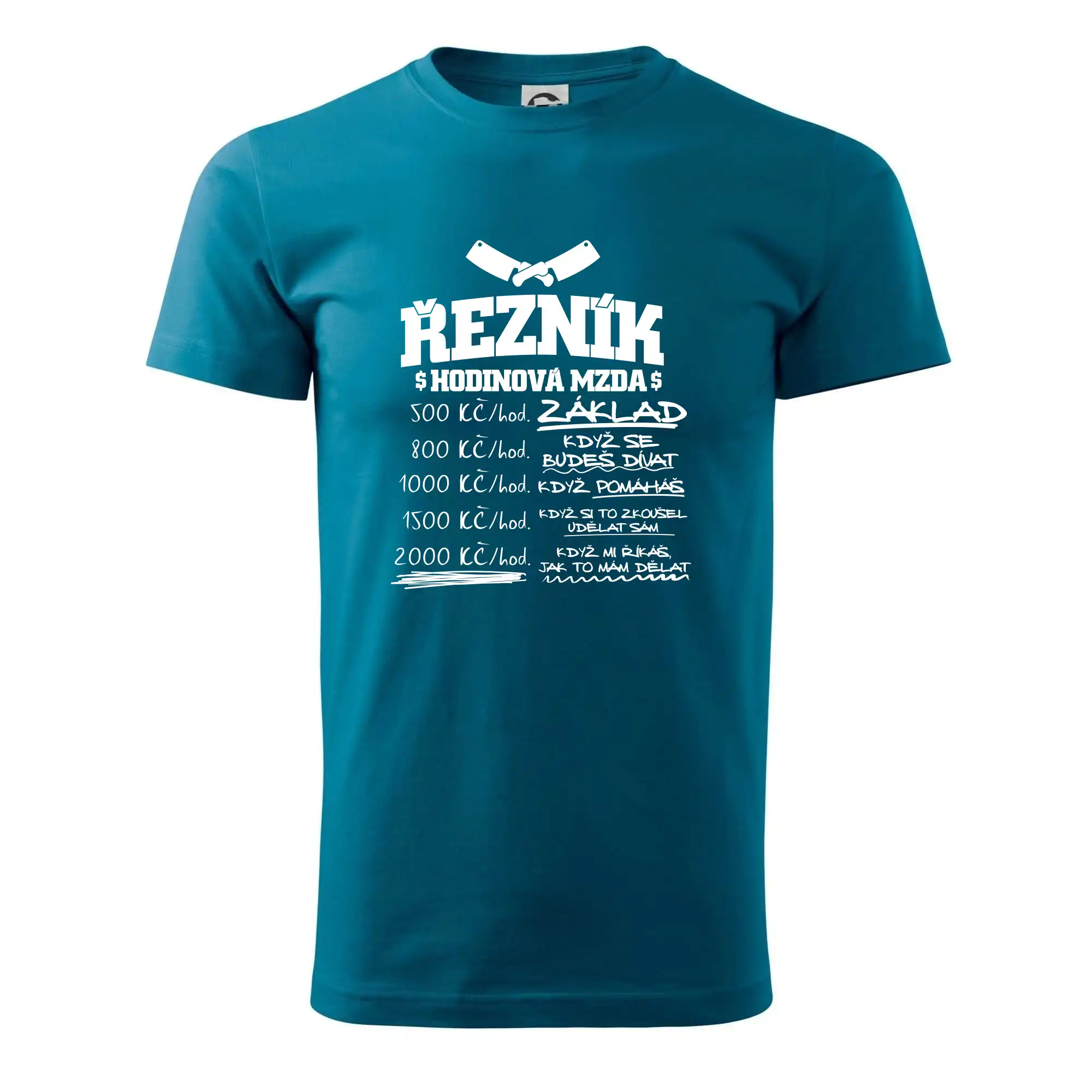 Hodinová mzda řezník