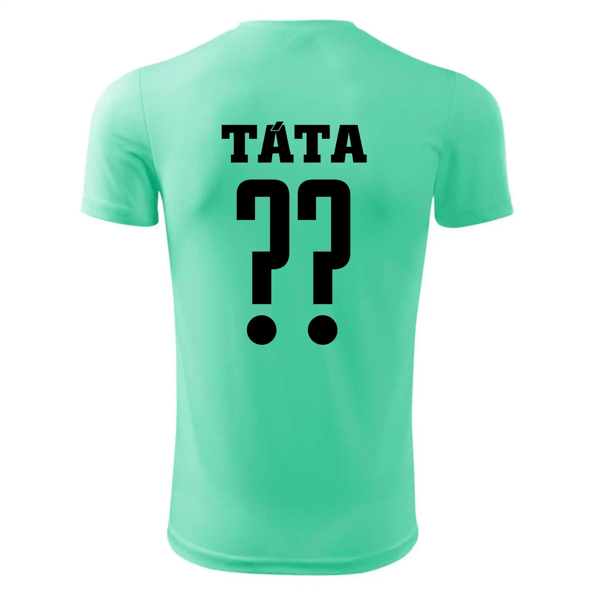 Táta - dres se jménem a číslem