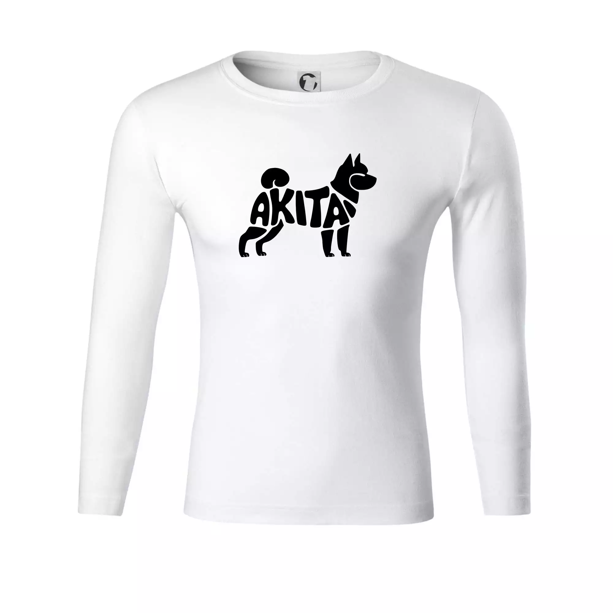Akita Inu - Nápis v těle