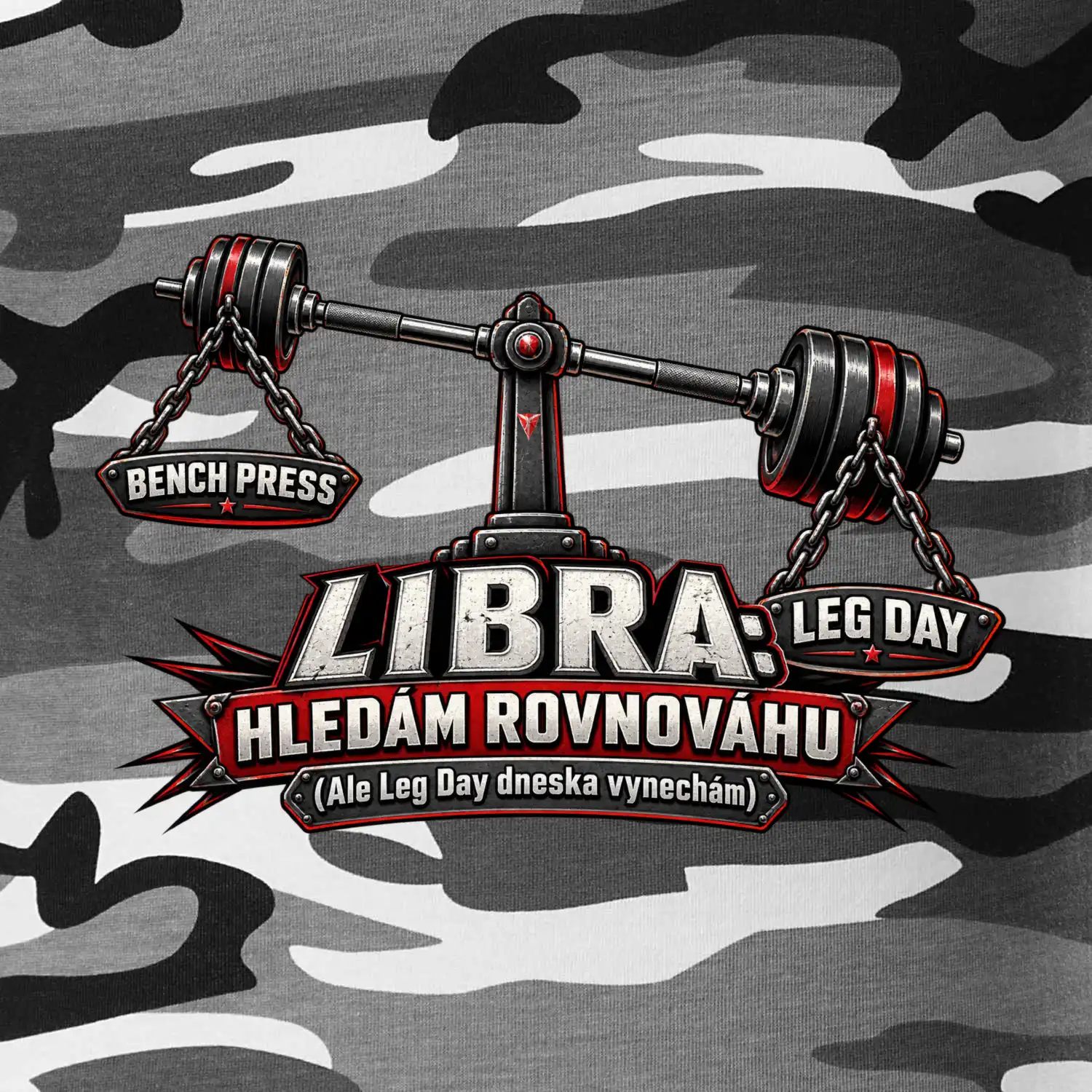 Váhy Leg Day vs Bench Press