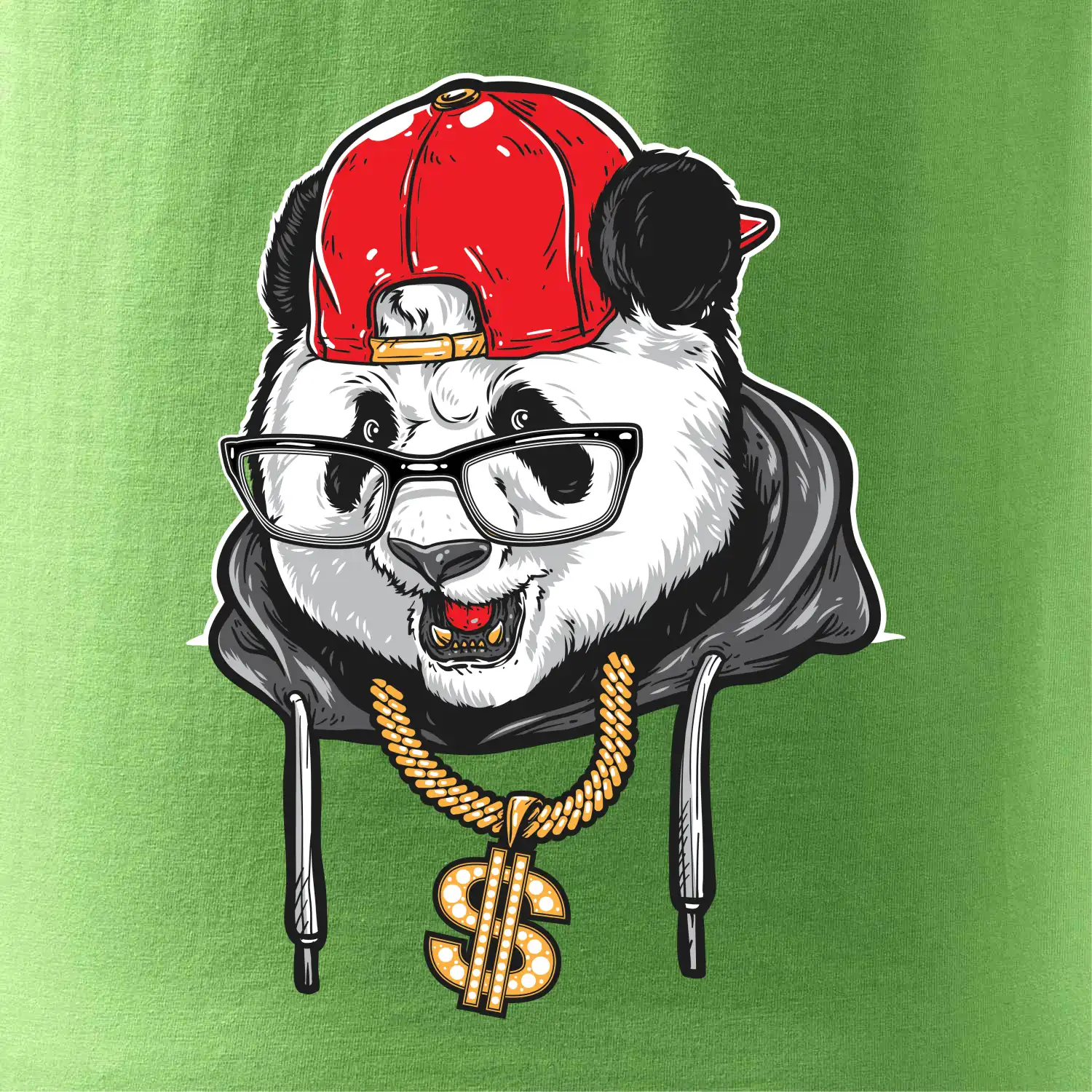 Hip hop panda