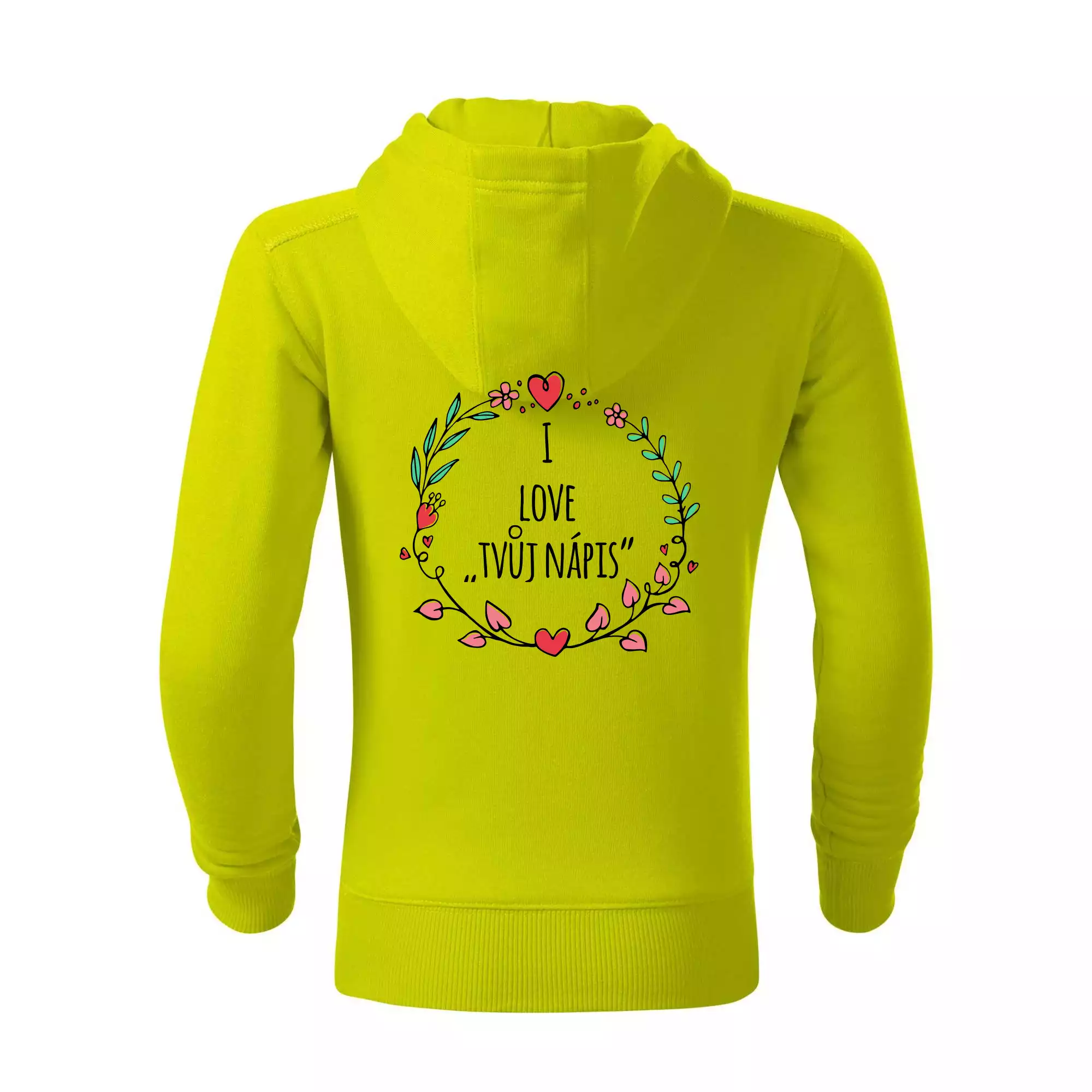 I love věněček - vlastní nápis