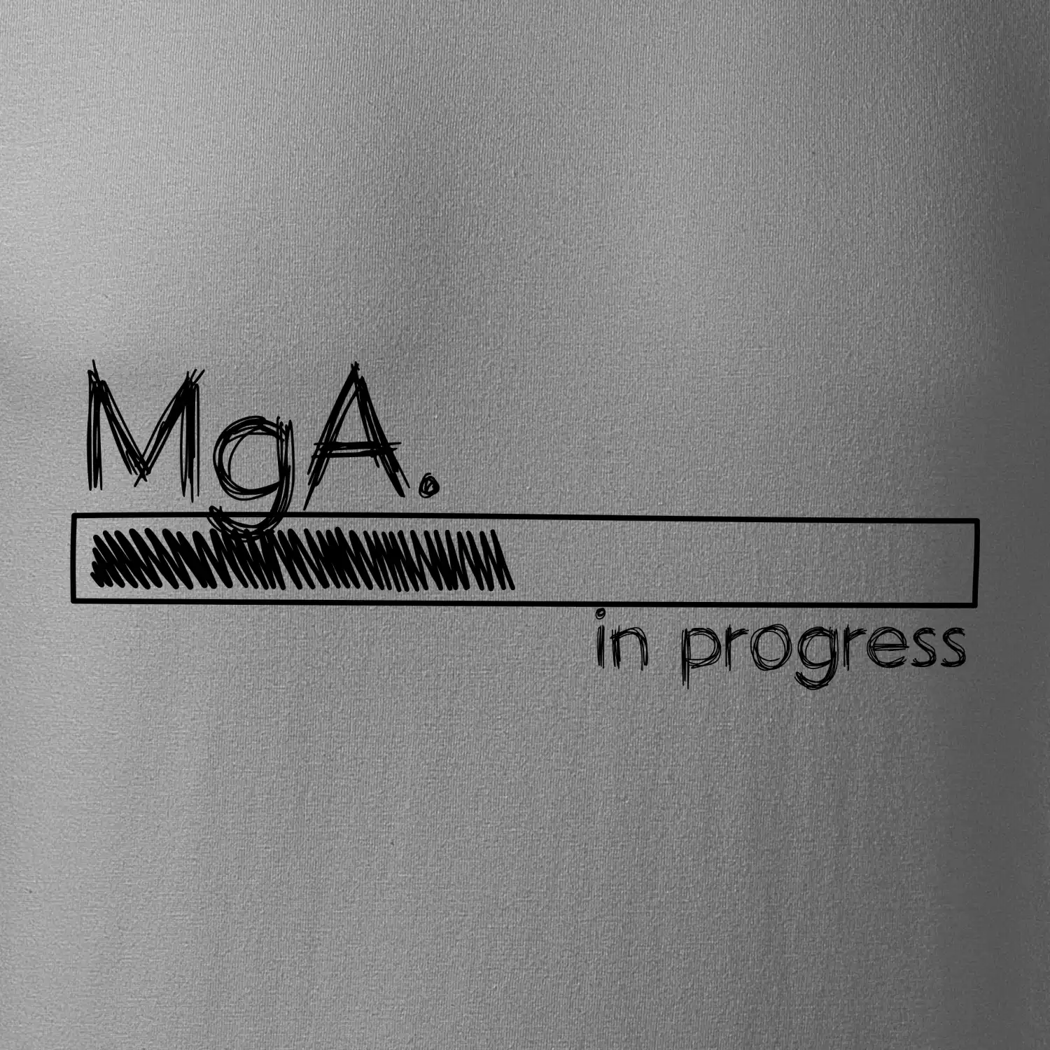 In progress titul MgA.  magistr / magistra umění