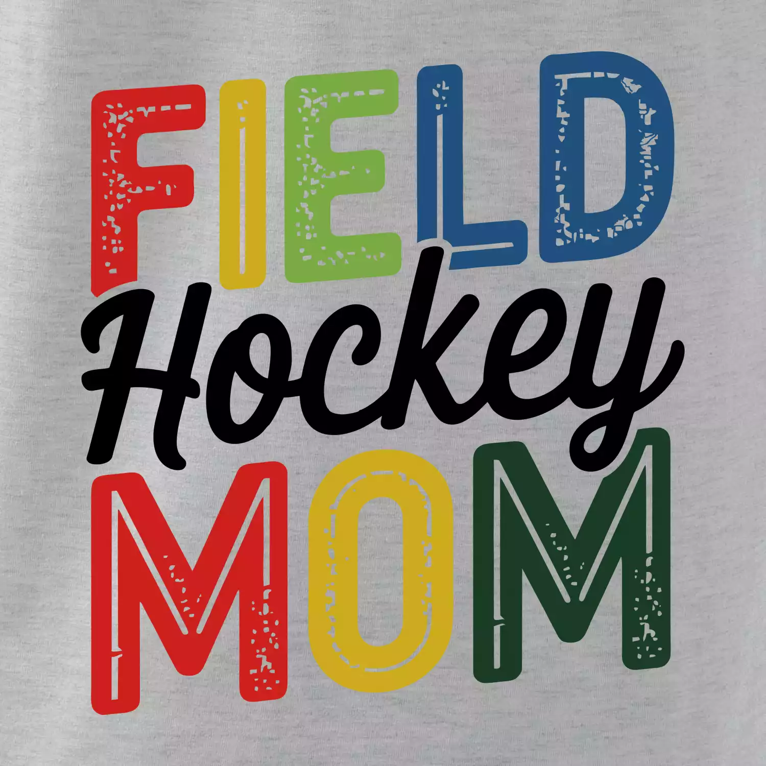 Field hockey mom - tiskací a psací
