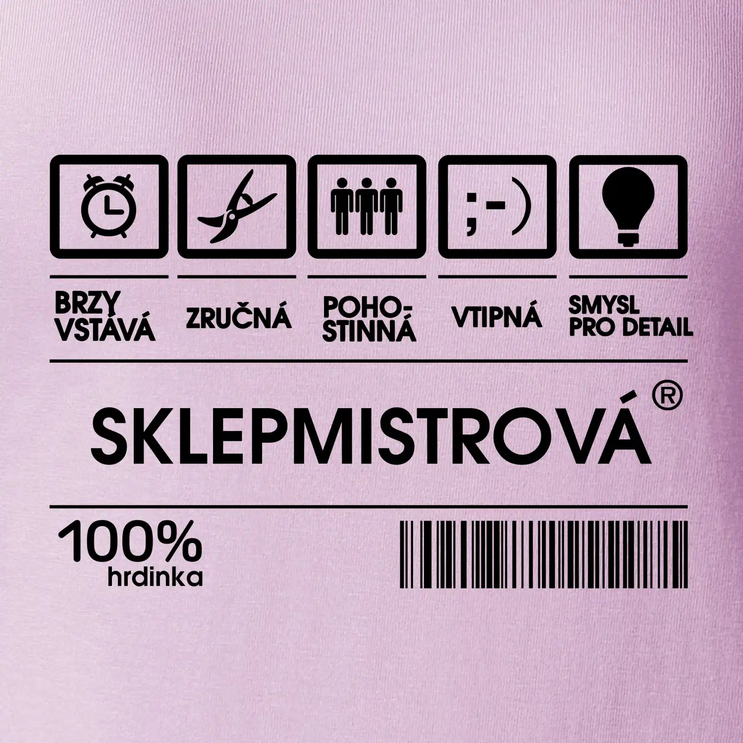 Čárový kód sklepmistrová