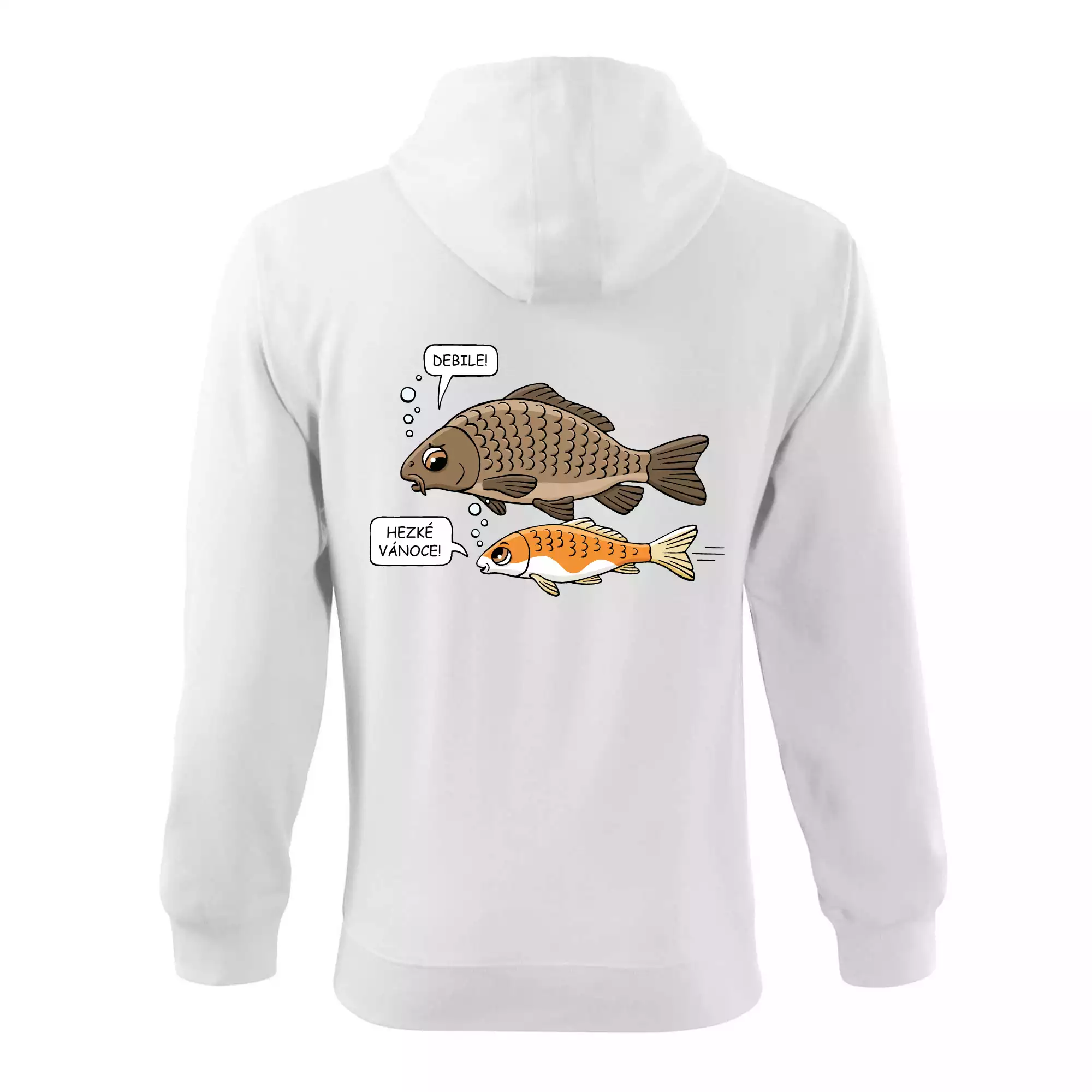 Hezké Vánoce Kapr a Koi kapr (Hana-creative)