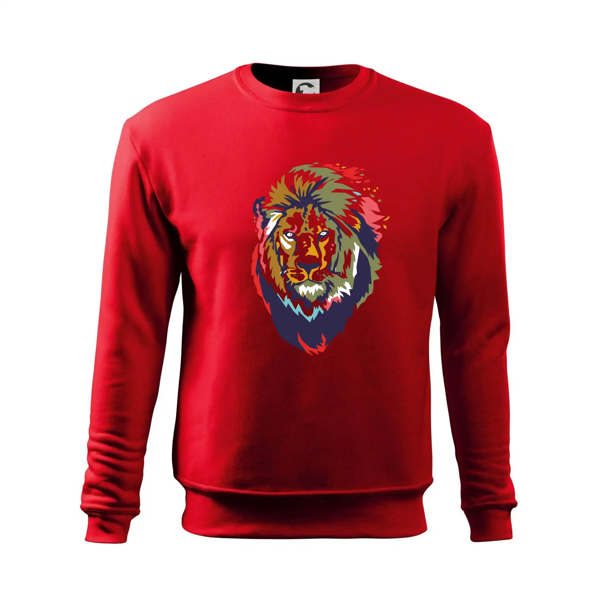 Hlava lva kreslená jednoduchá