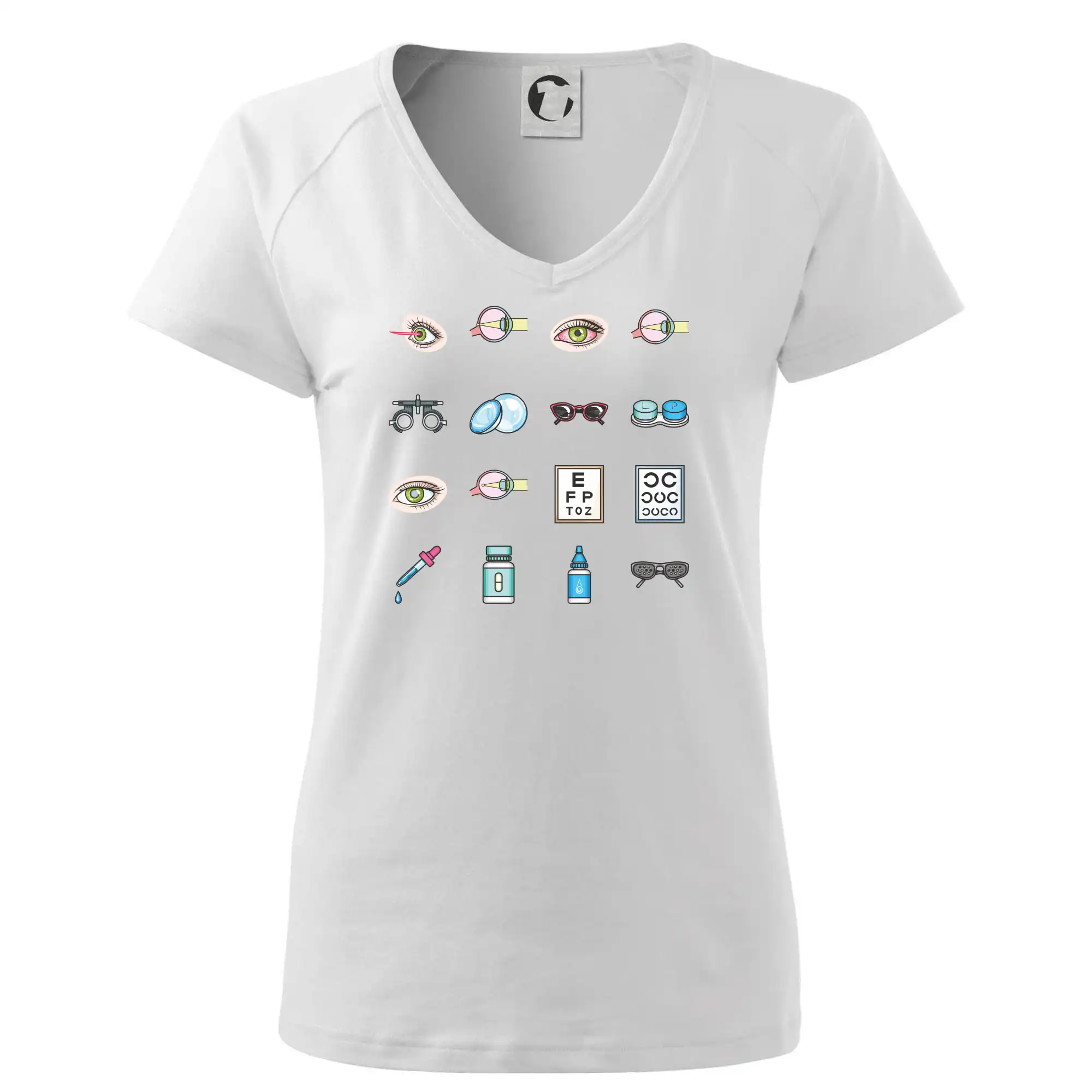 Oční lékař ikony