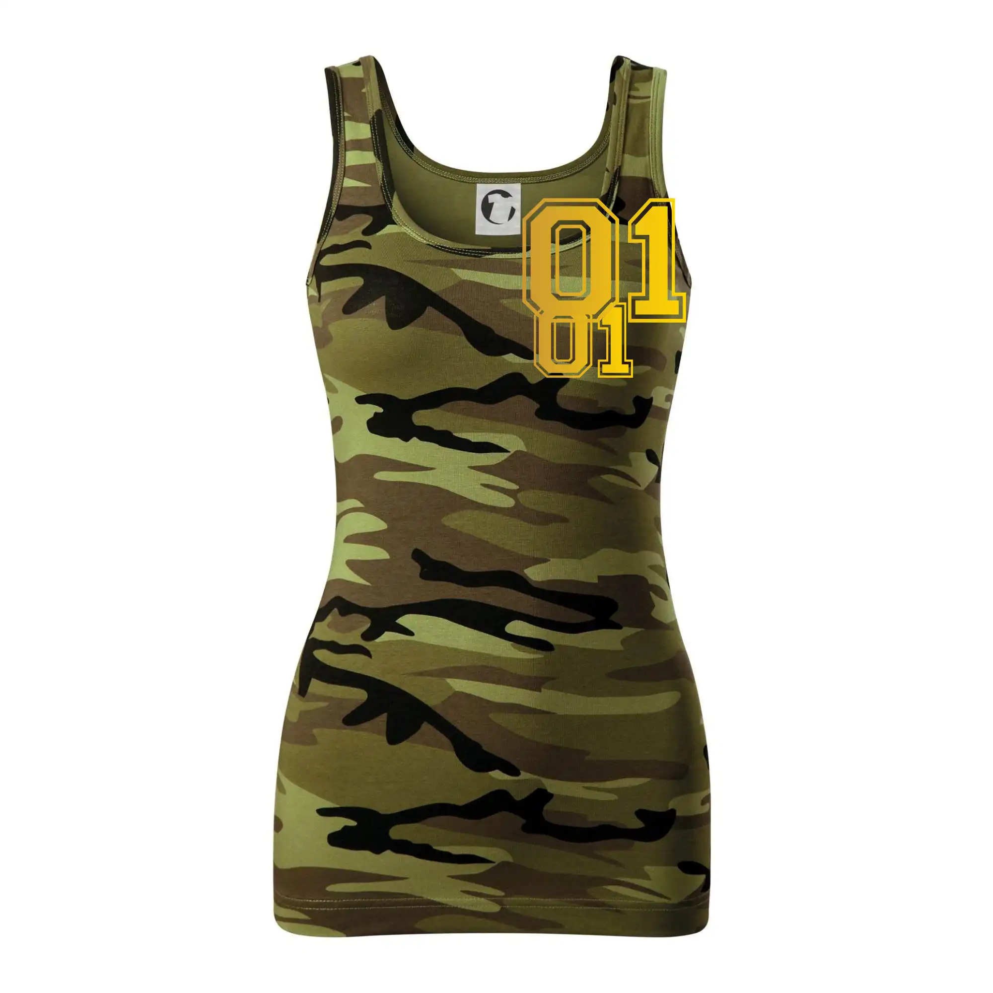 King - Queen - 01 dres - zlatý potisk