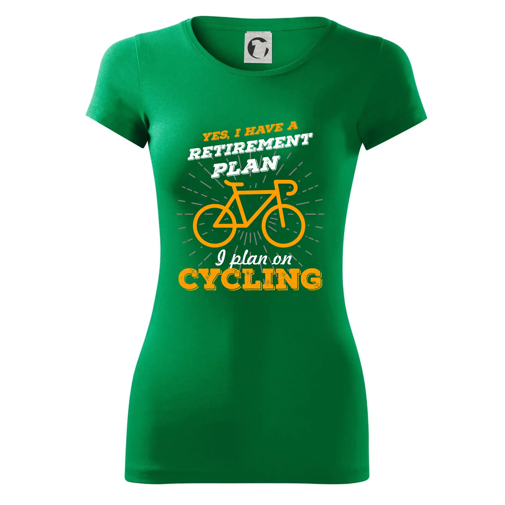 Oranžové kolo - Yes, I have a retirement plan, I plan on cycling