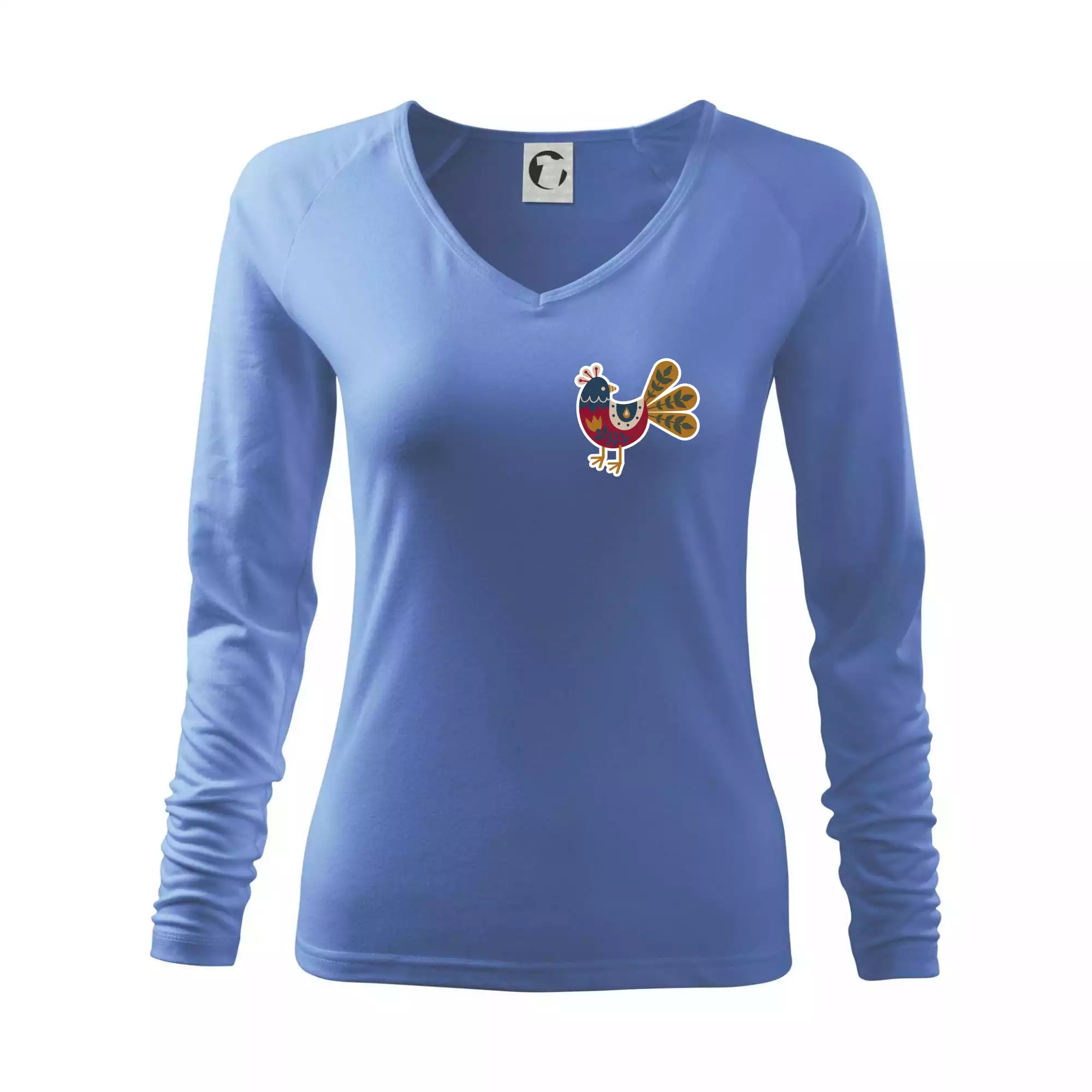 Folklor na prsu slepice