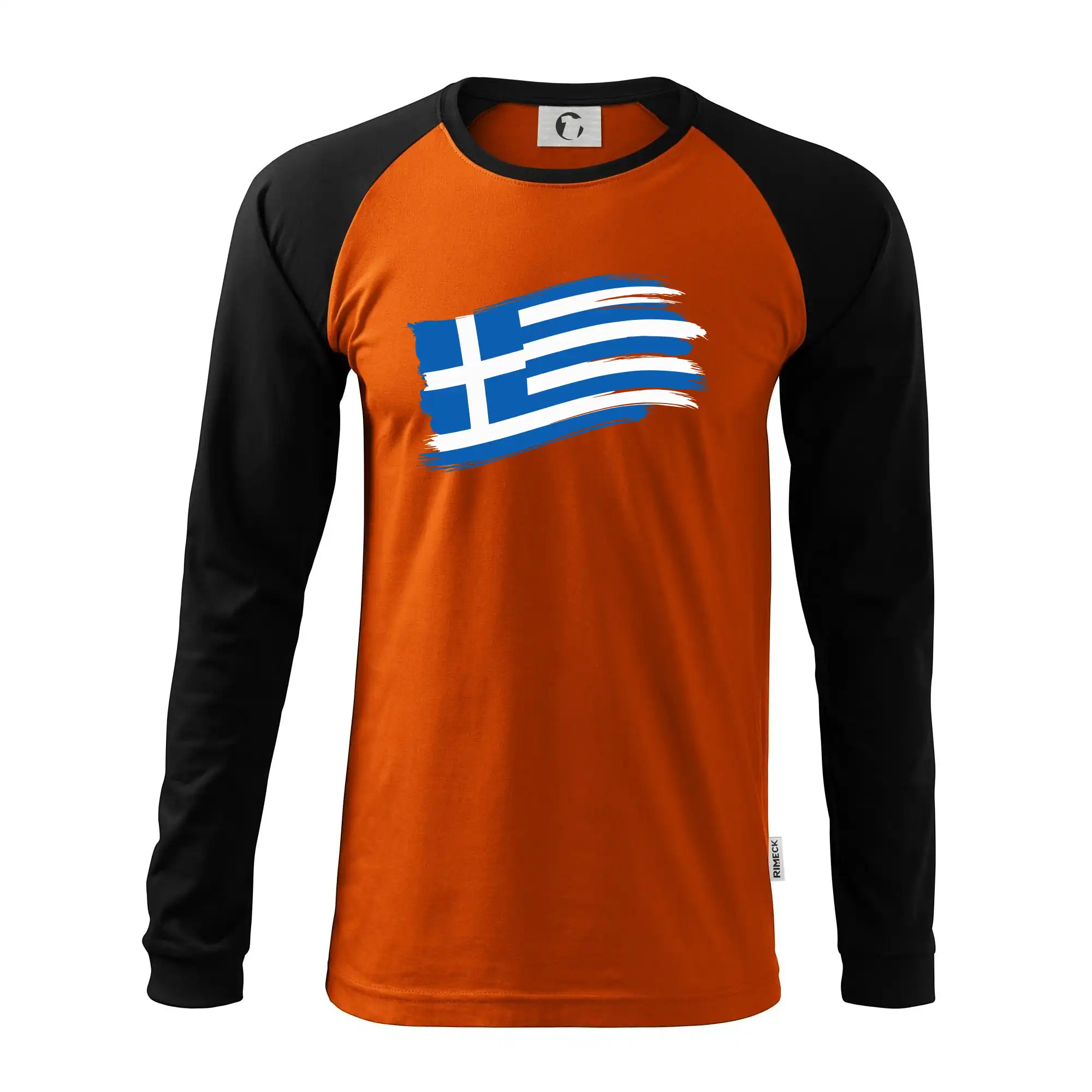 Řecko vlajka - štětkou