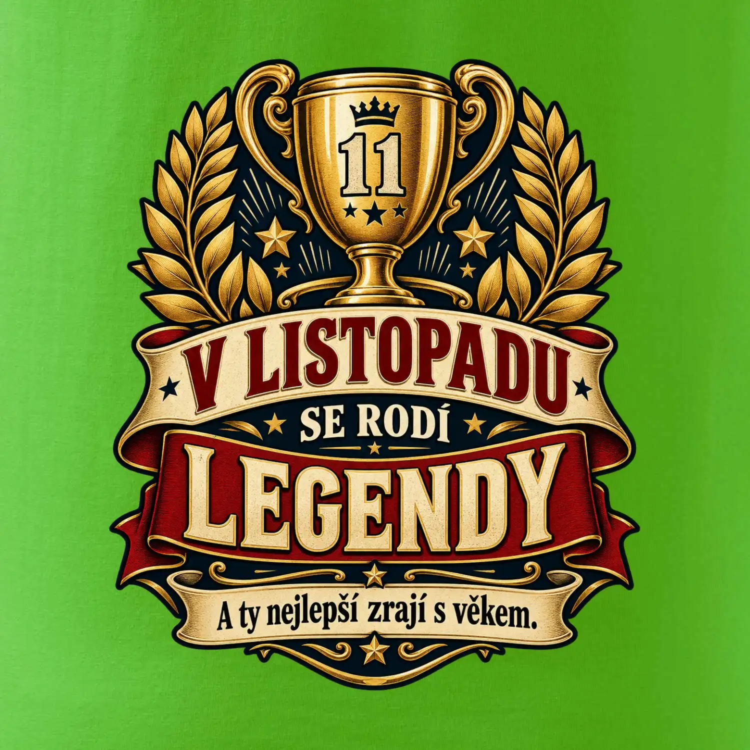 V listopadu se rodí legendy zlatý pohár