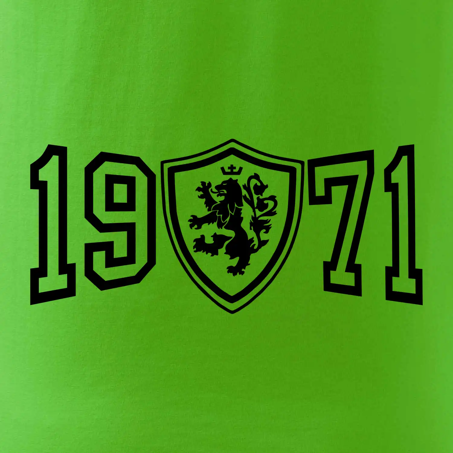 Narozeninový motiv - znak - 1971