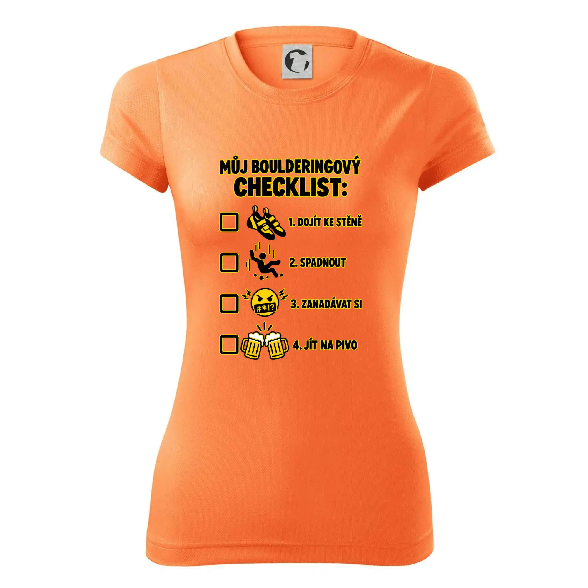 Můj boulderingový checklist