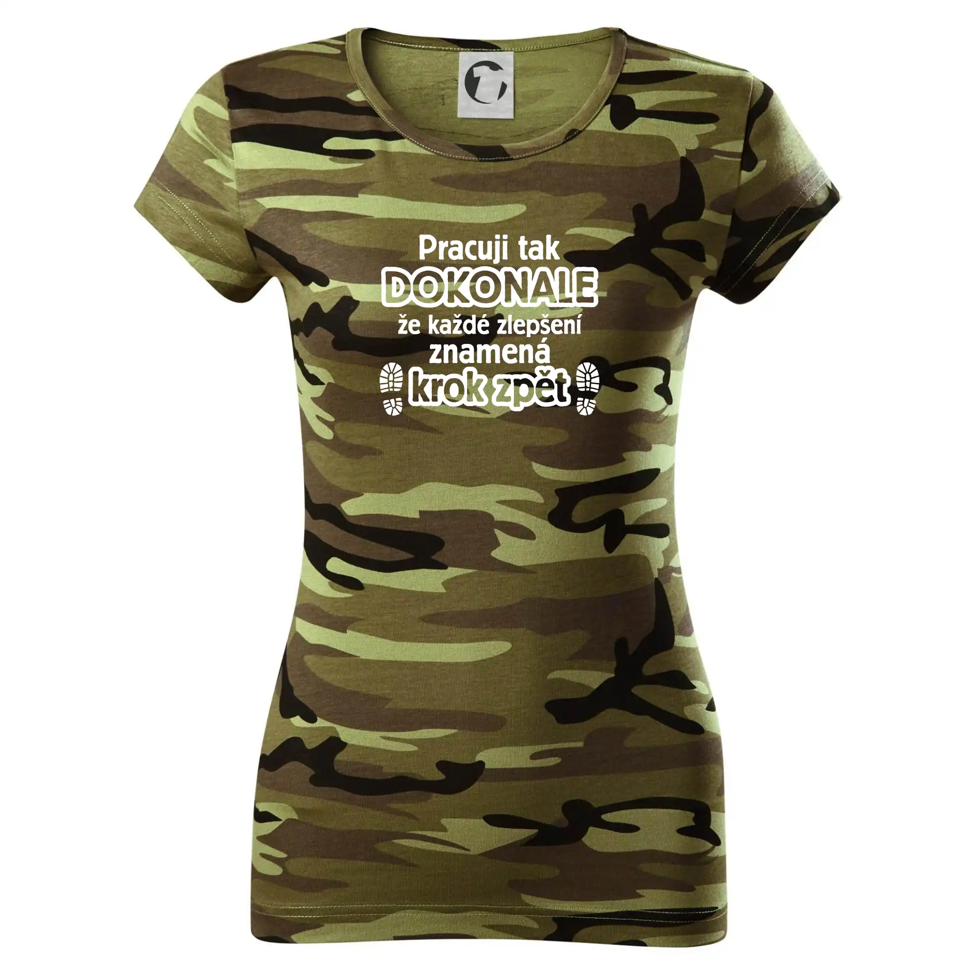 Pracuji dokonale krok zpět