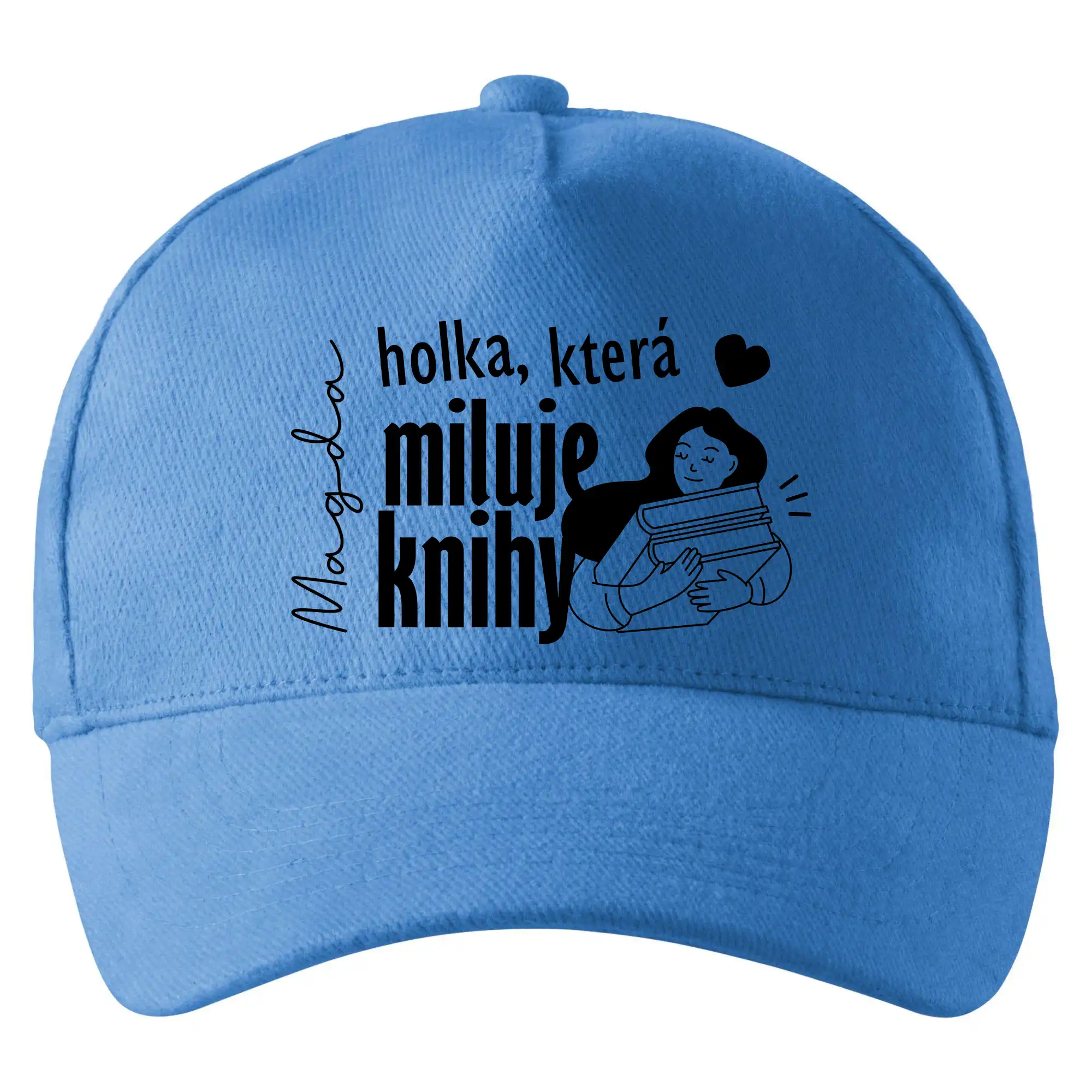 Černobílá holka, která miluje knihy - Vaše jméno