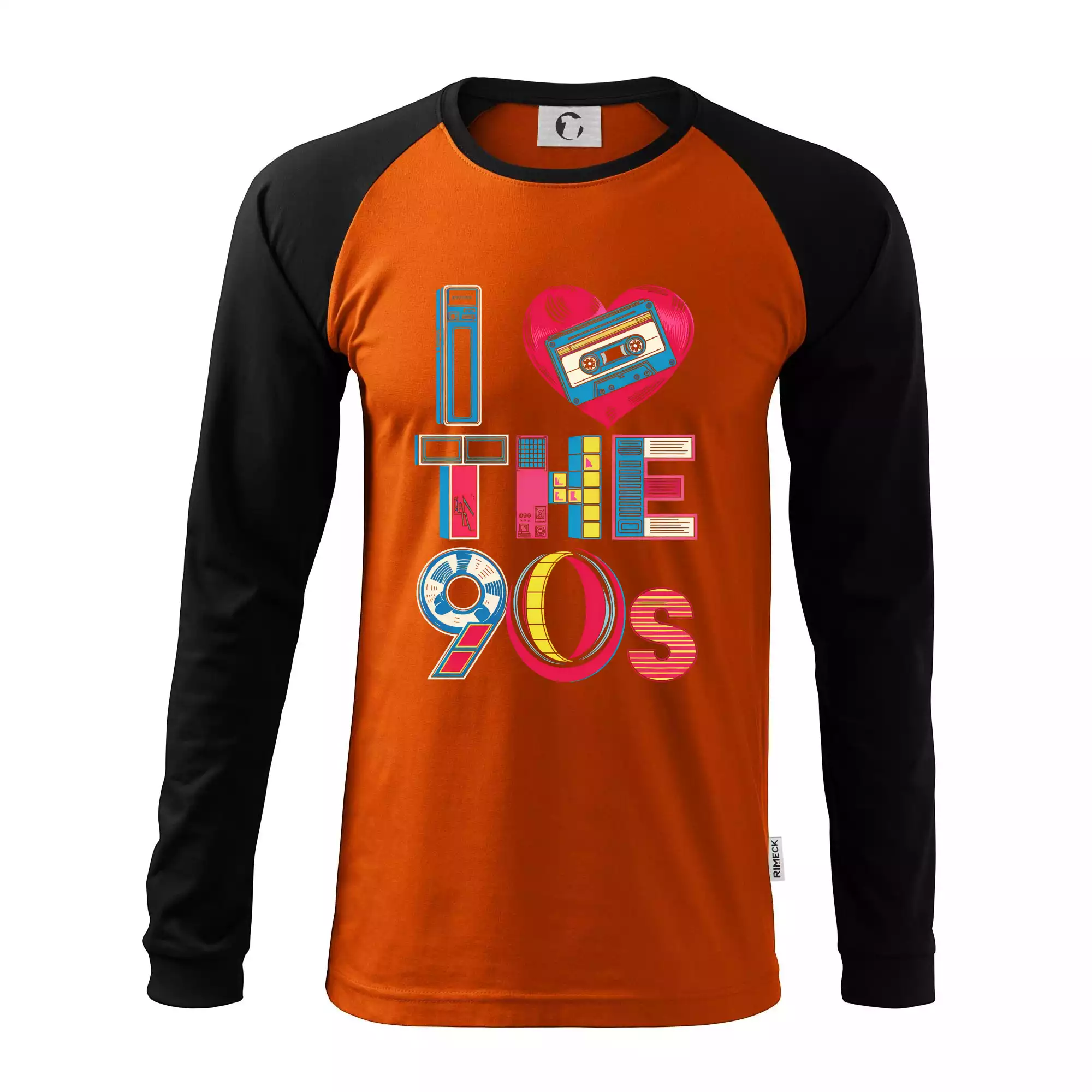 I love 90s - srdce a kazeta