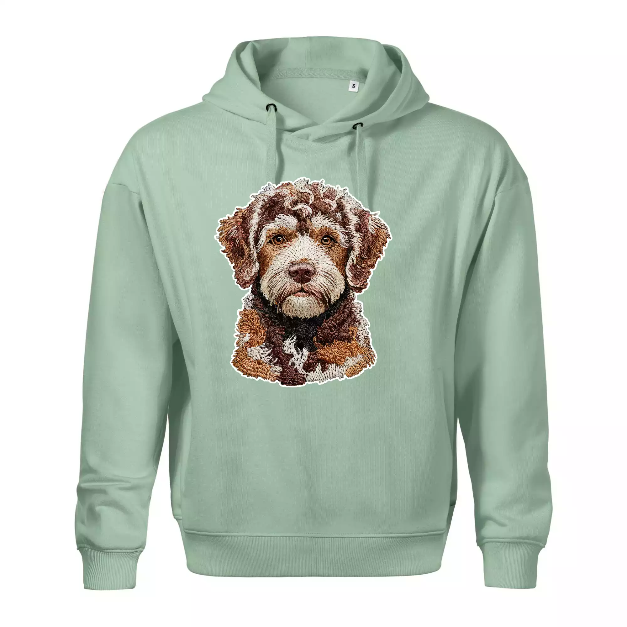 Lagotto romagnolo vyšívaná hlava