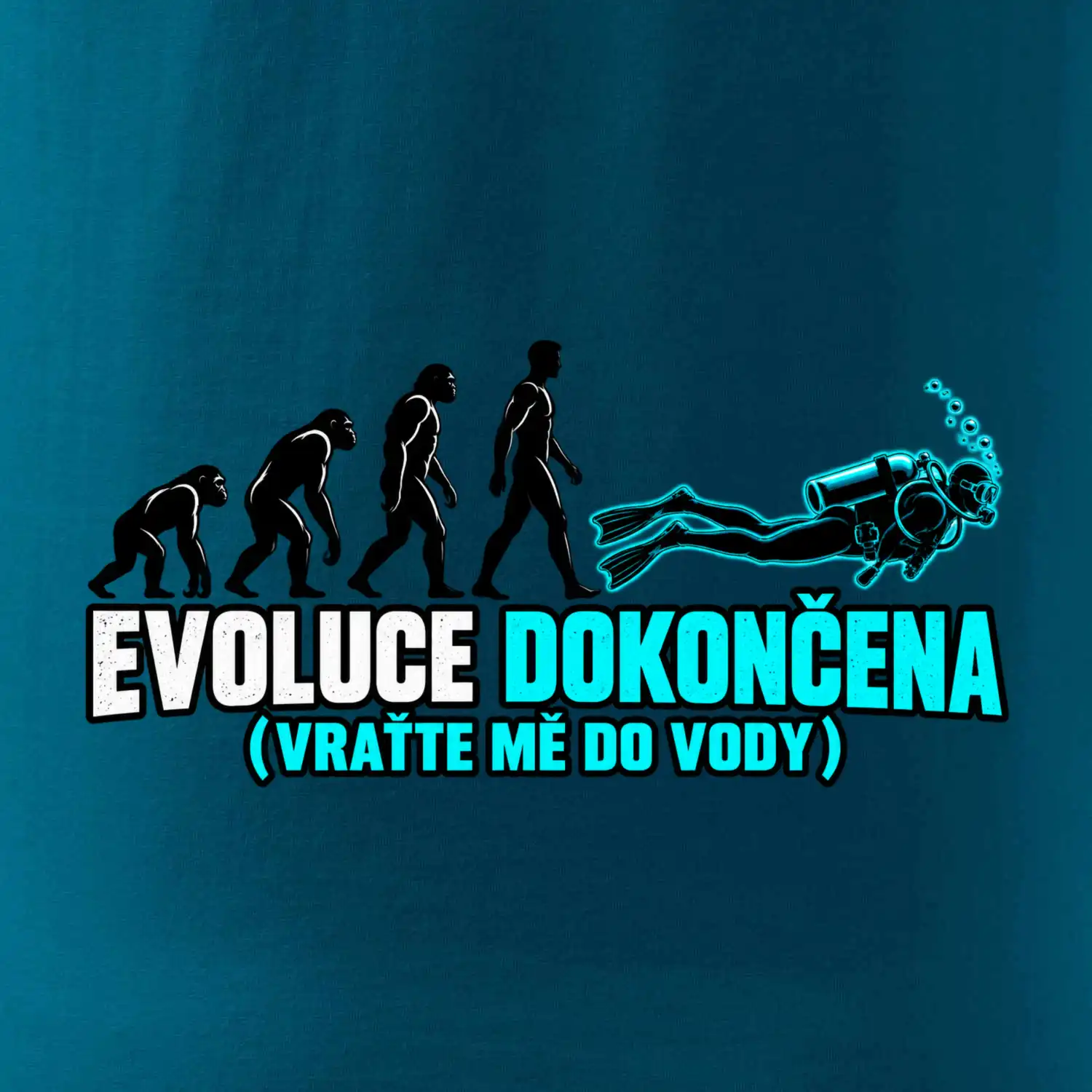 Evoluce potápěče návrat do vody