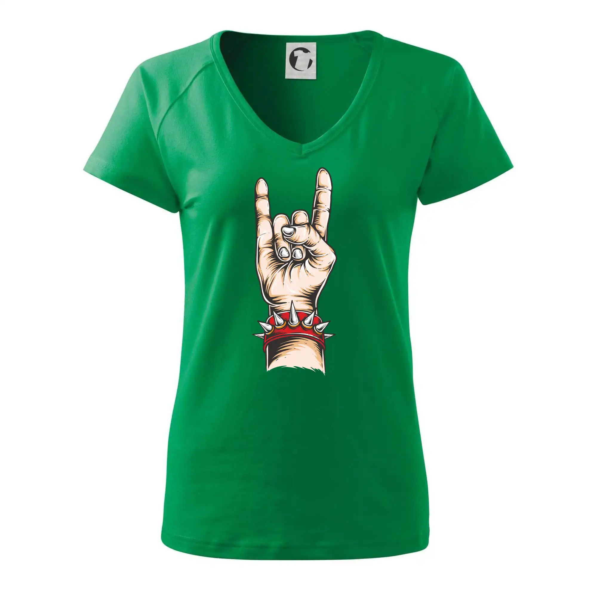 Rocková ruka s náramkem