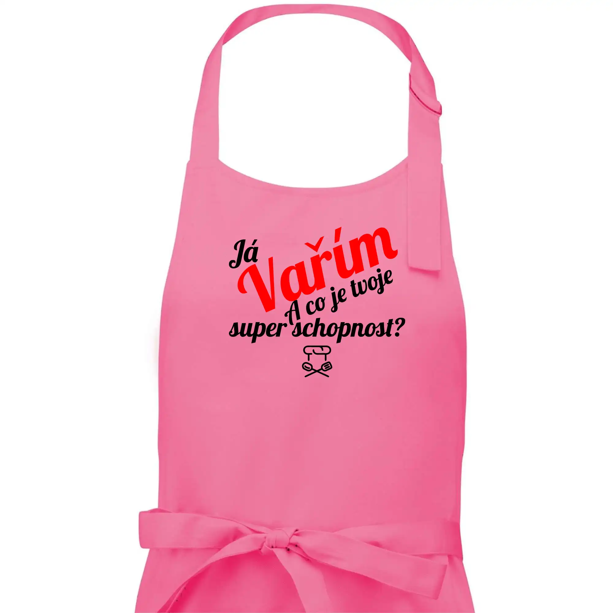 Já vařím - tvoje superschopnost? šikmý nápis