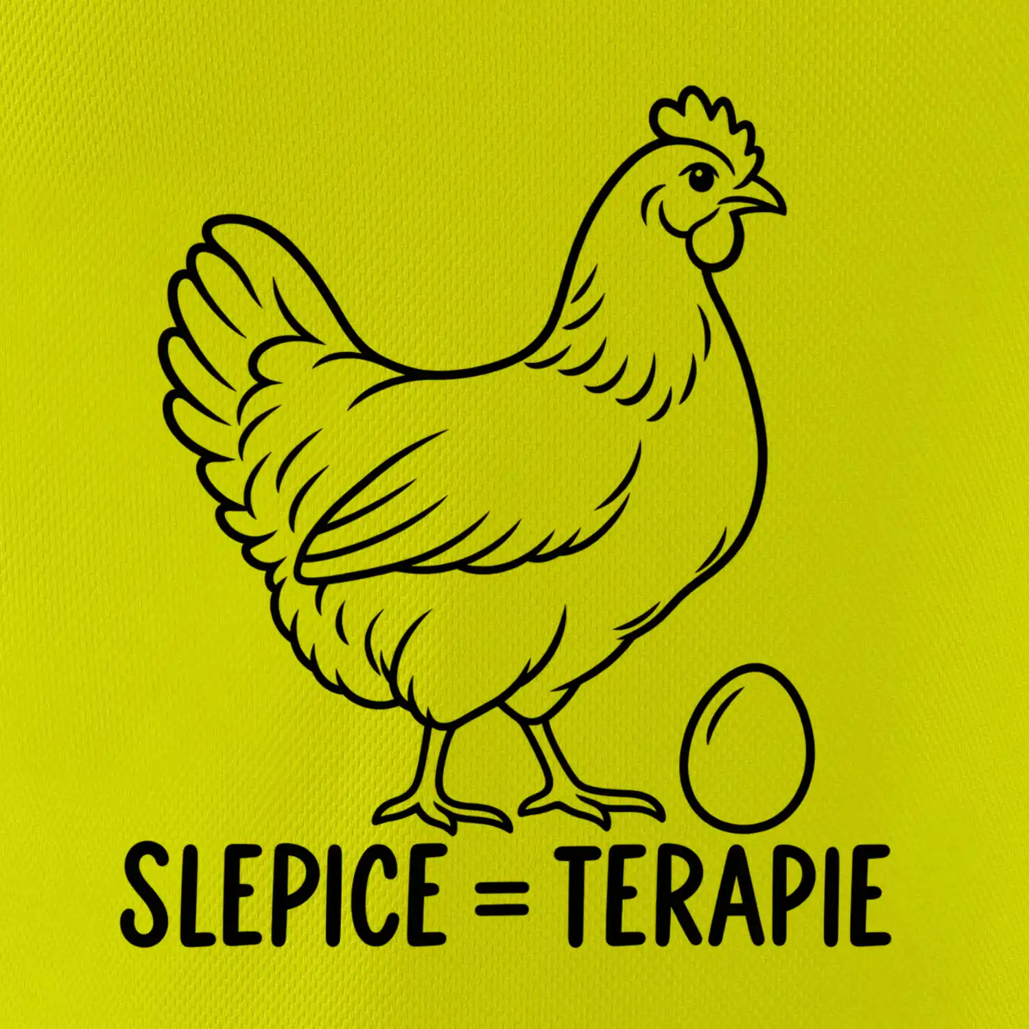 Slepičí terapie slepice a vejce