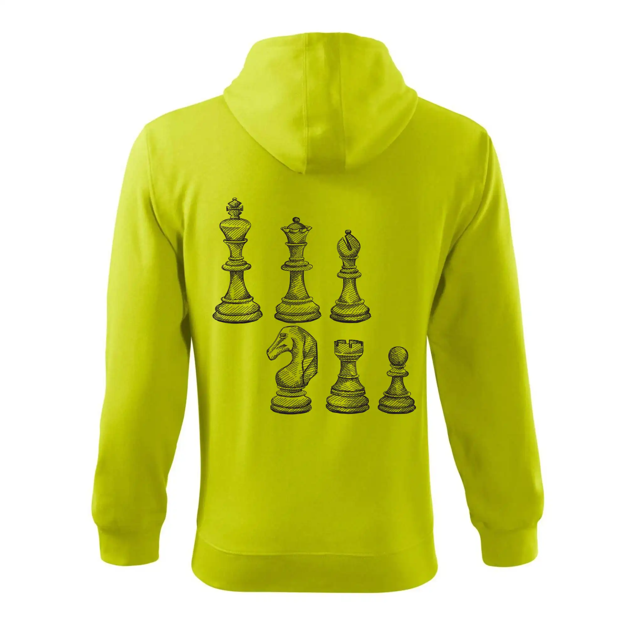 Šachové figurky kreslené