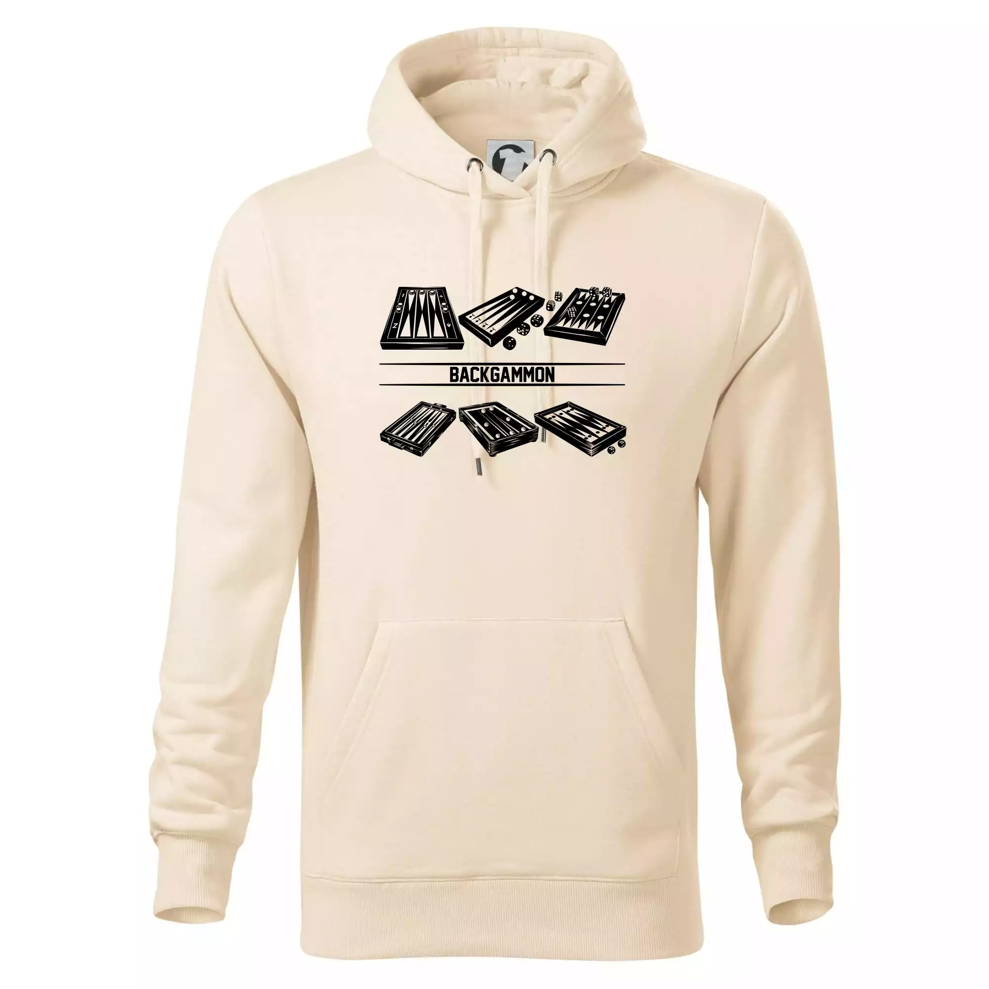 Backgammon černý set