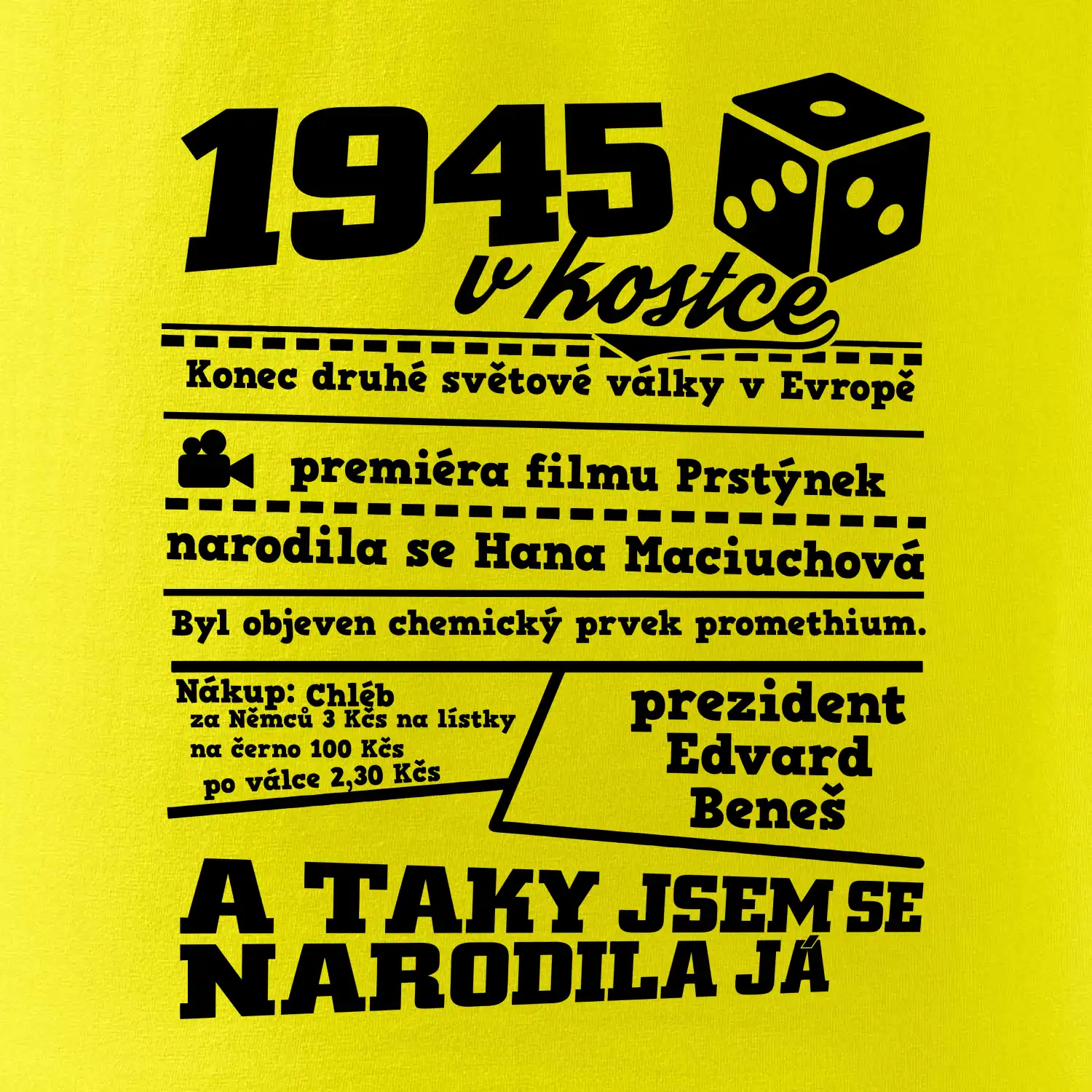 1945 v kostce