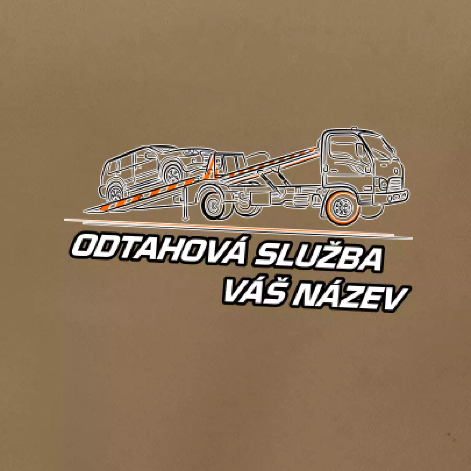 Odtahová služba - nakládání auta