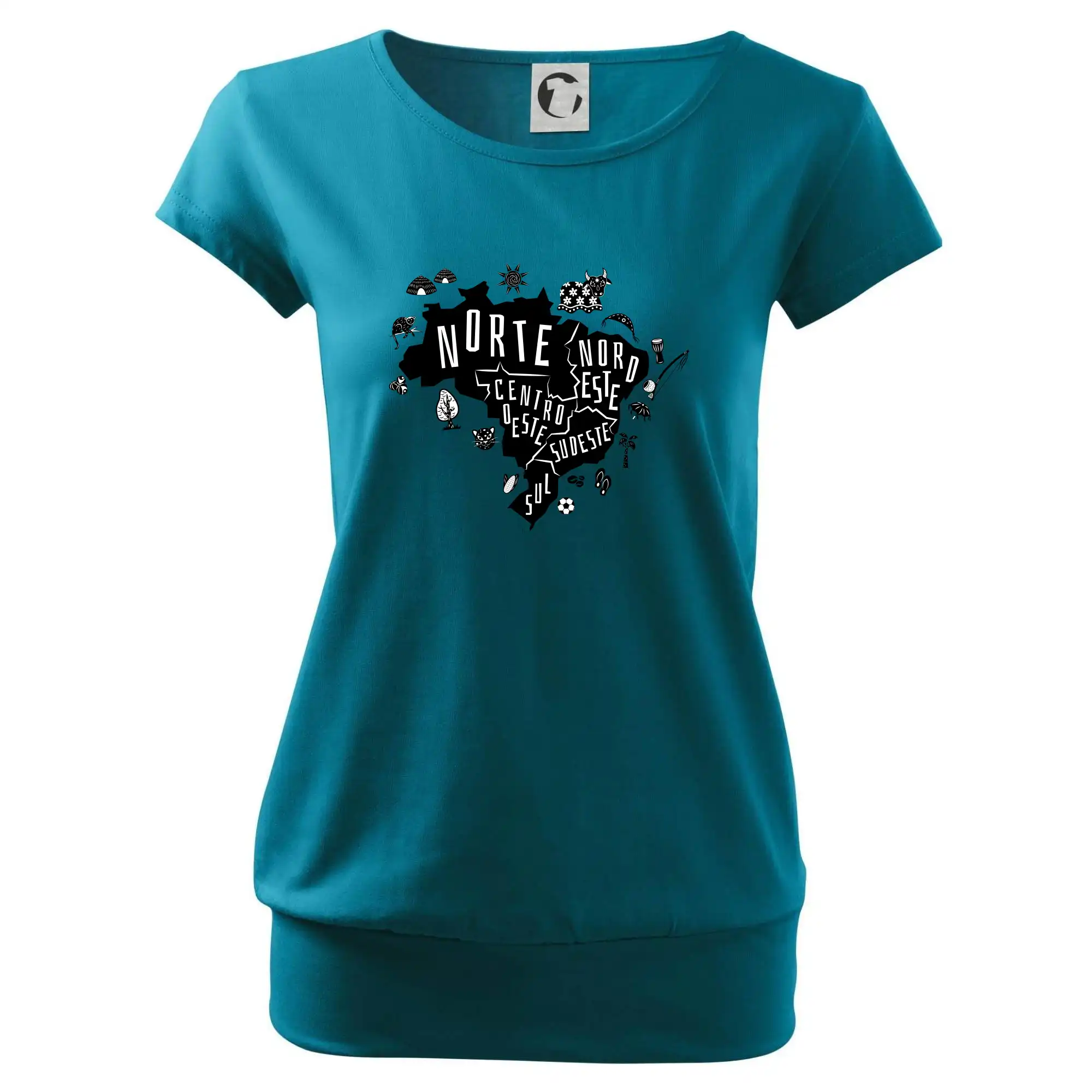 Brazílie mapa a zvyky