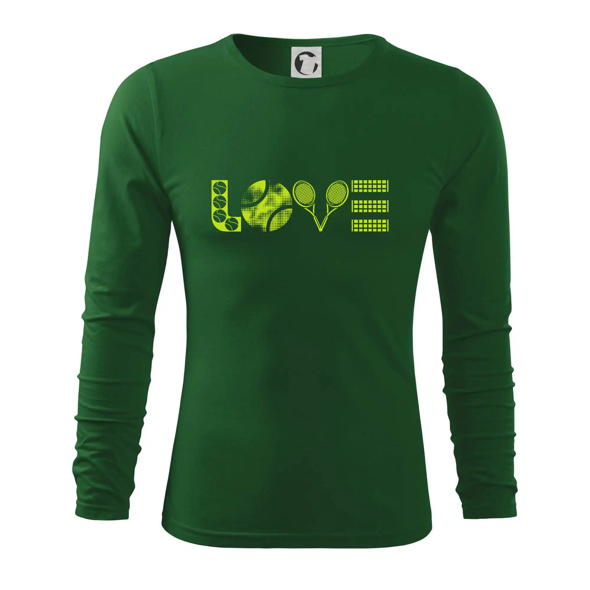 Tenis love nápis