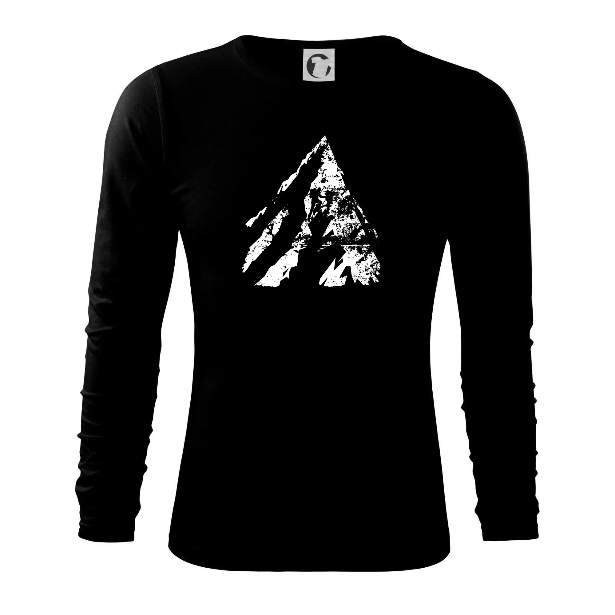 Horolezec - bílá hora