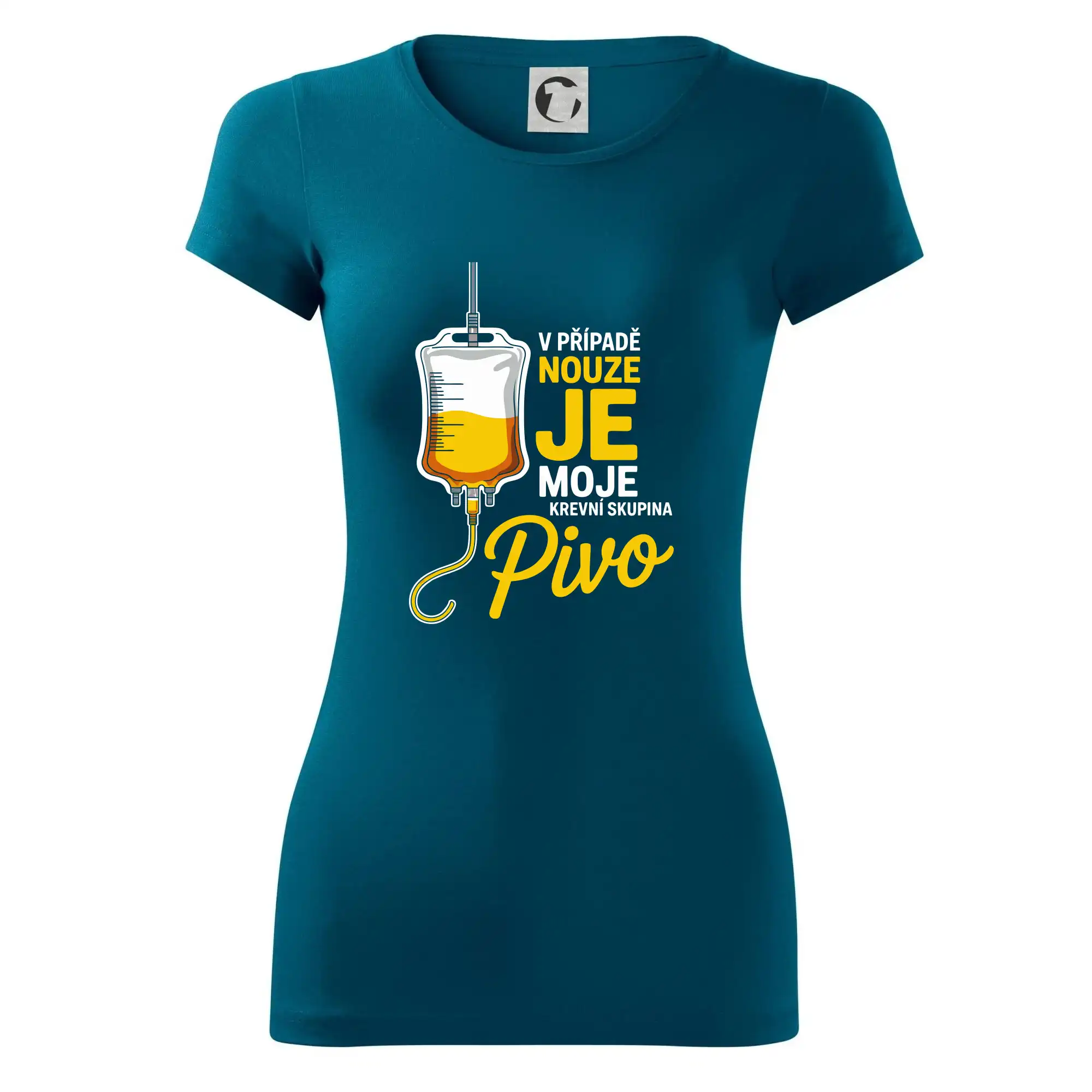 V případě nouze je moje krevní skupina pivo