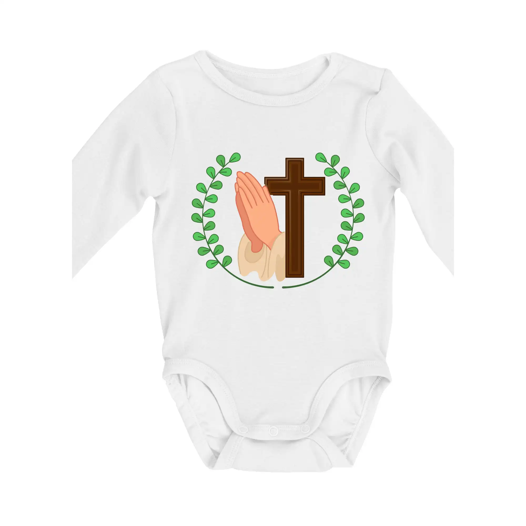 Věnec - kříž a modlení