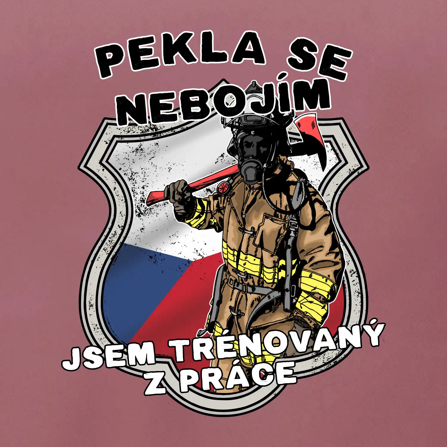 Hasič jsem trénovaný z práce