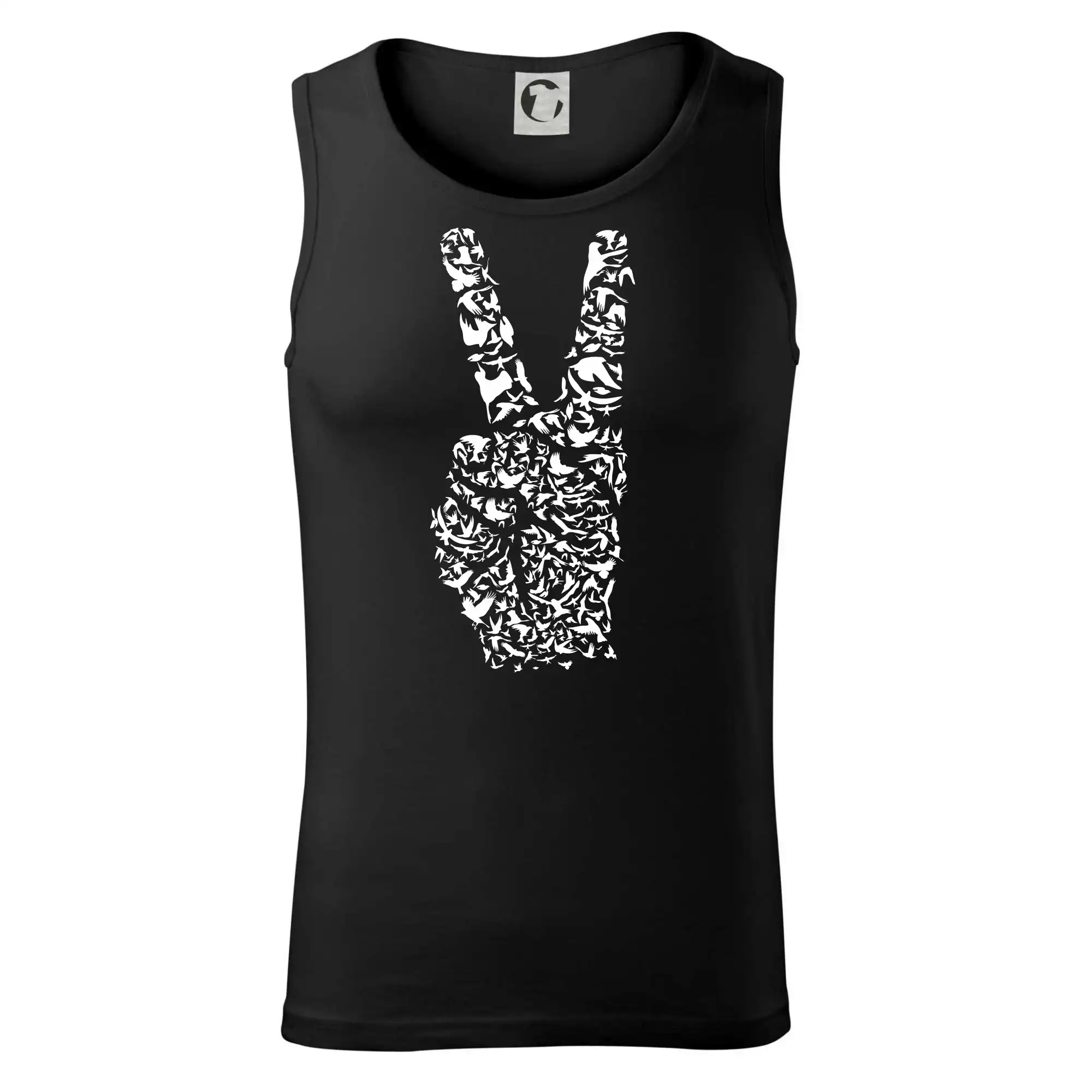 Peace symbol two fingers