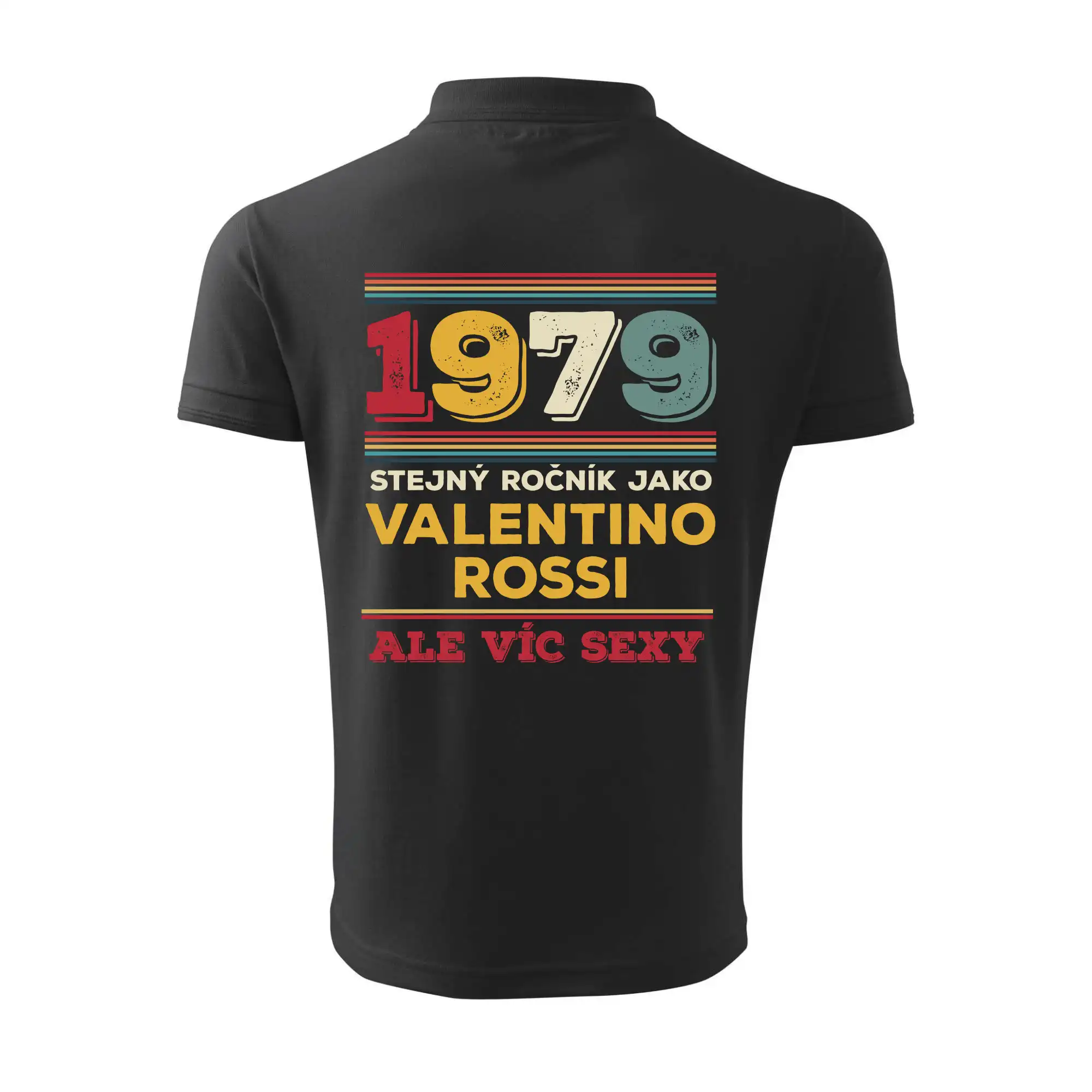 1979 stejný ročník jako Valentino Rossi