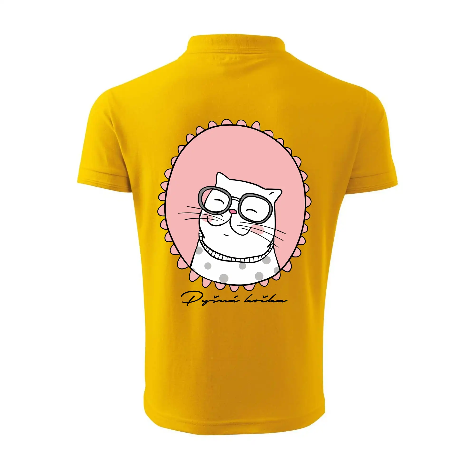 Pyšná kočka růžová