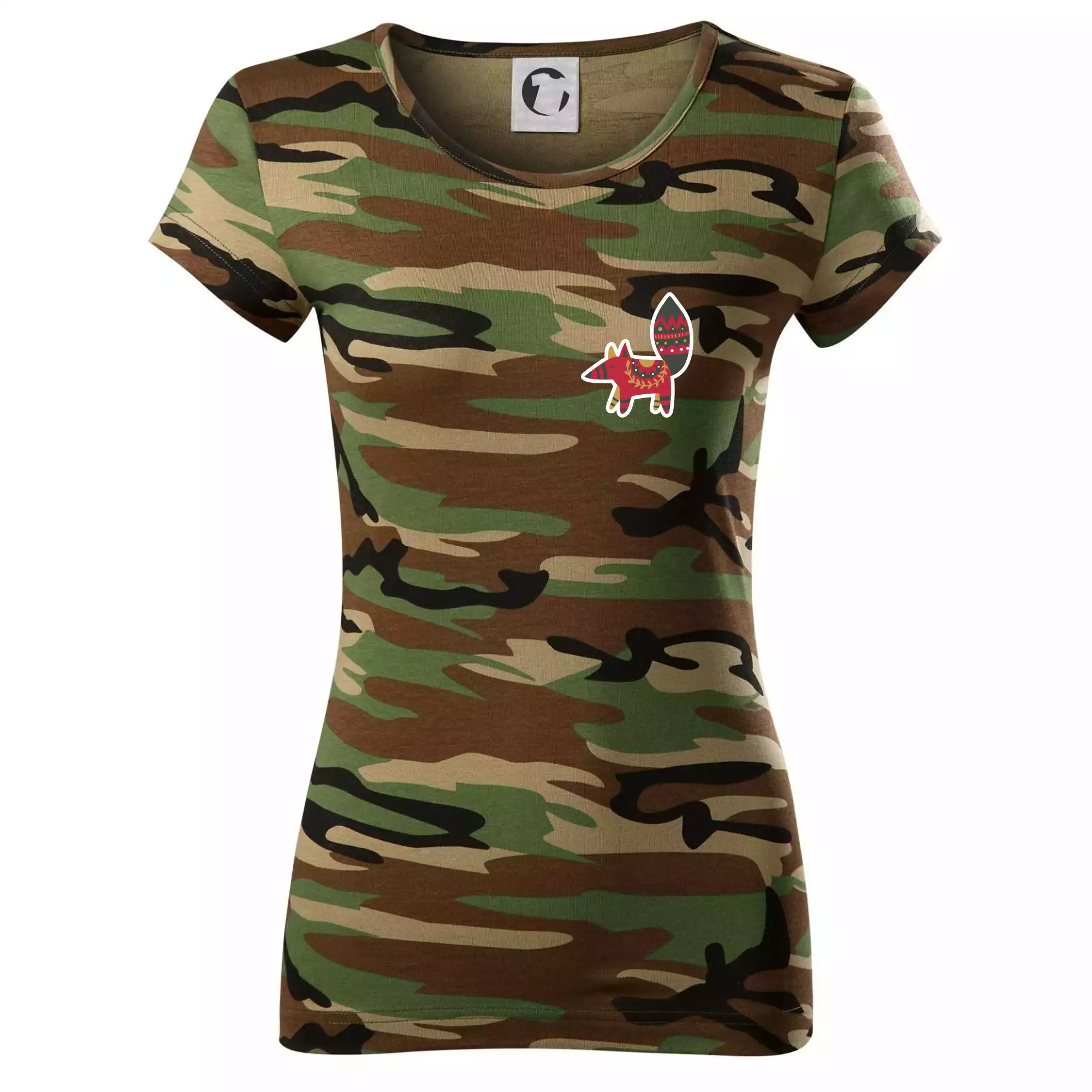 Folklor na prsu liška