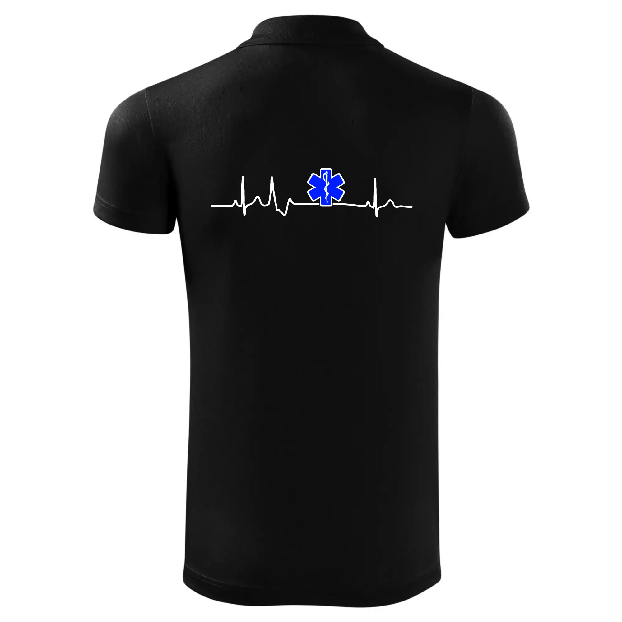 EKG rescue modrá hvězda