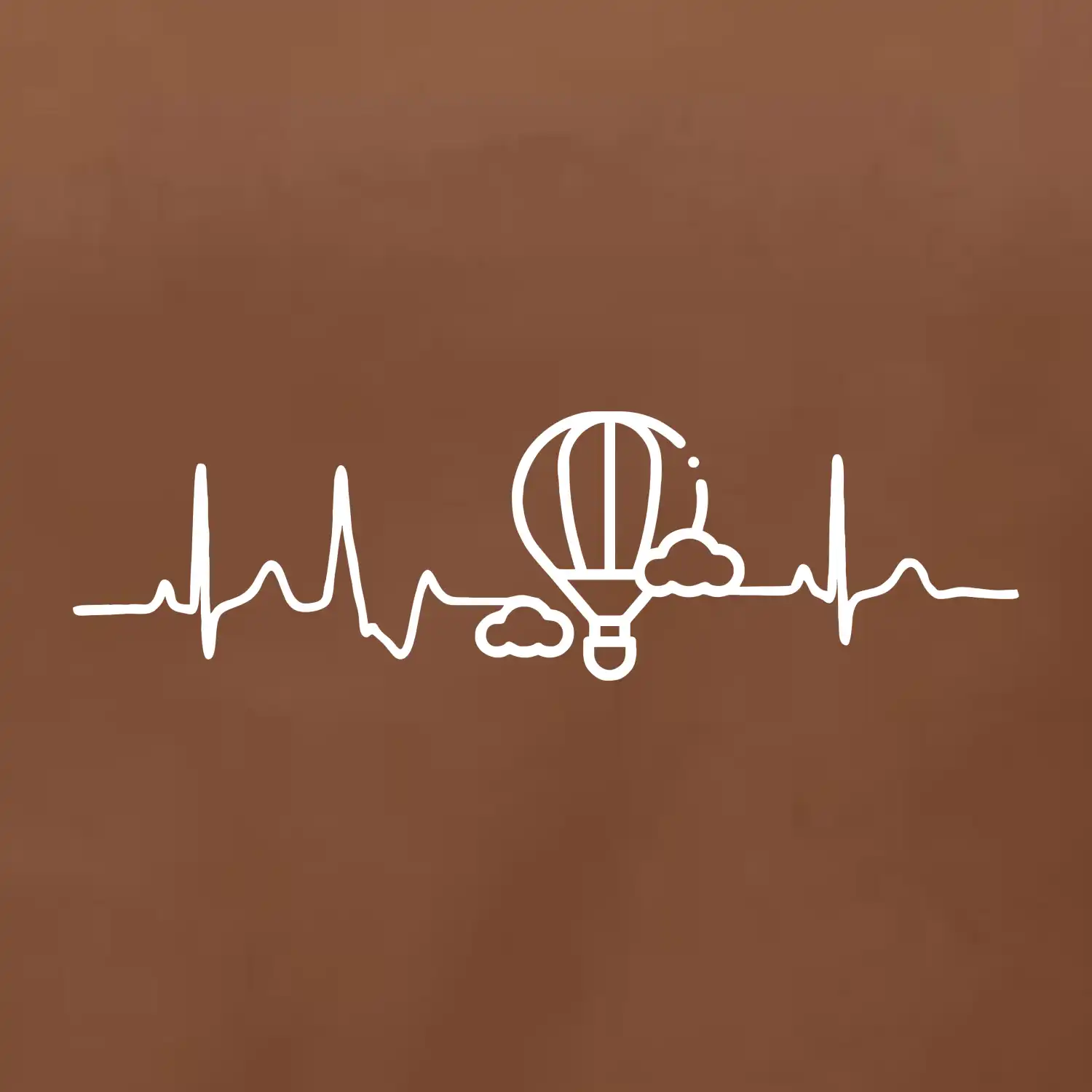 EKG létání balonem