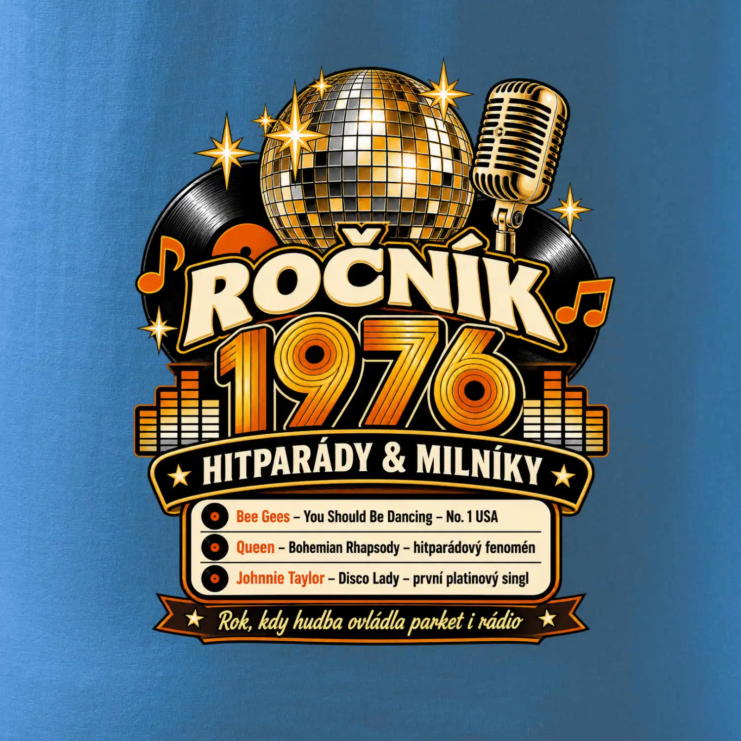Ročník 1976 hitparády a milníky
