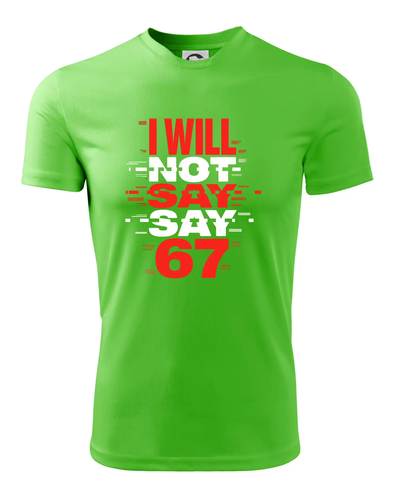 Červený - I Will Not Say SAY 67