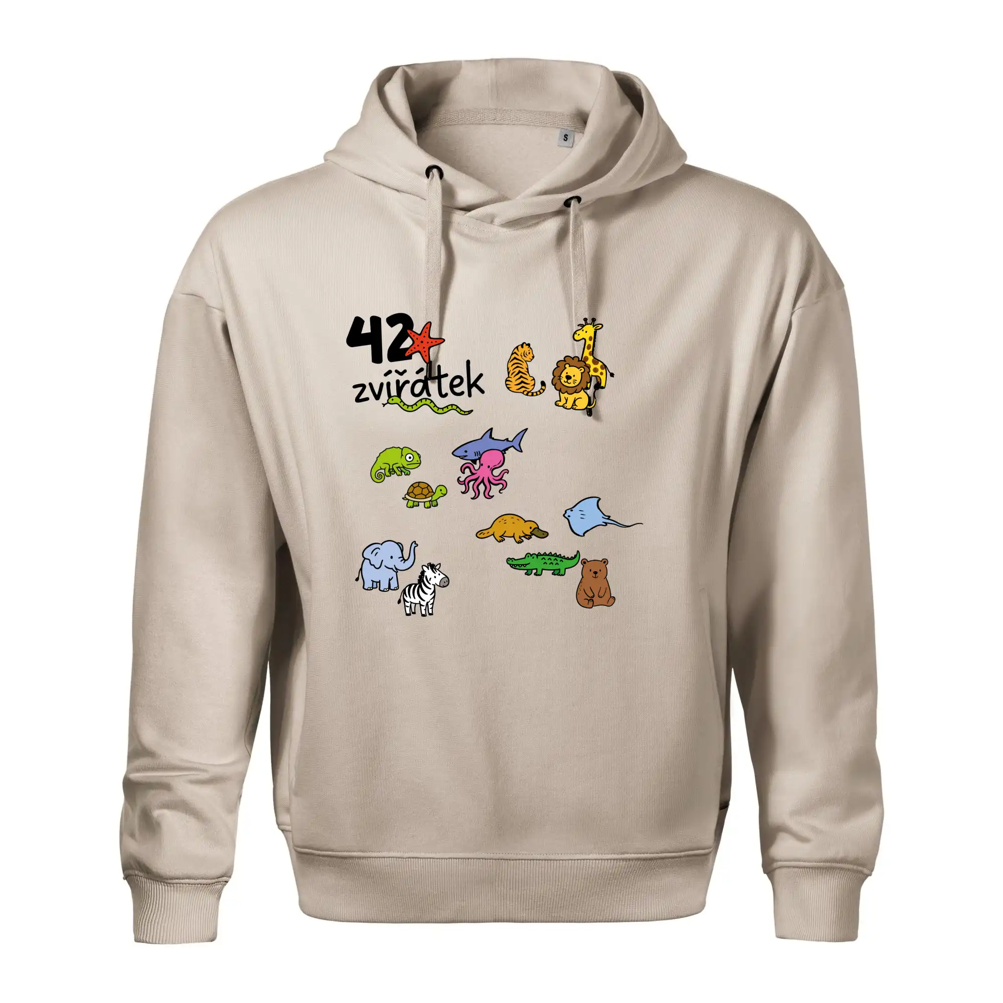 Tričko + 42 nažehlovacích zvířátek