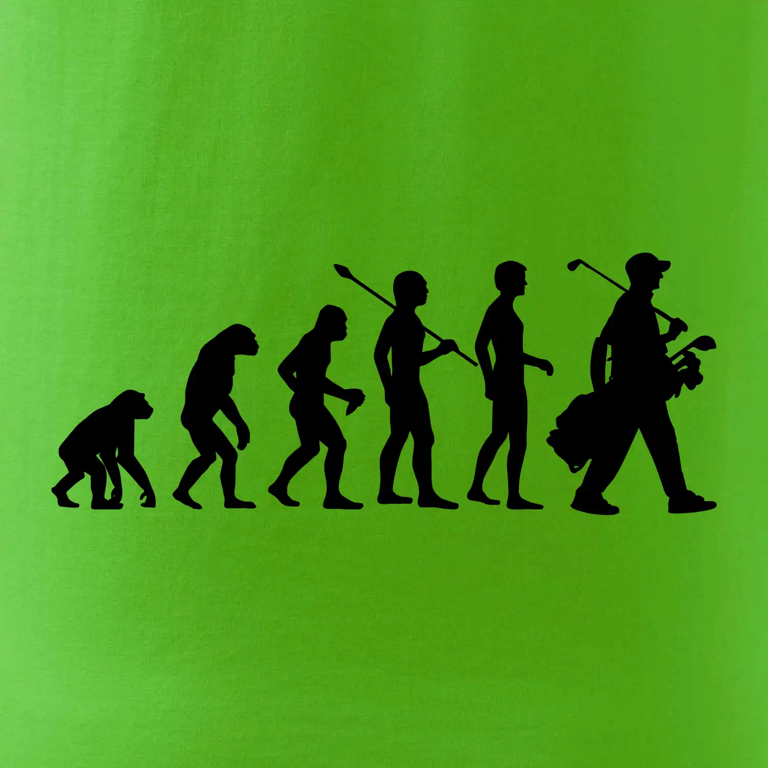 Evoluce golf - Muž