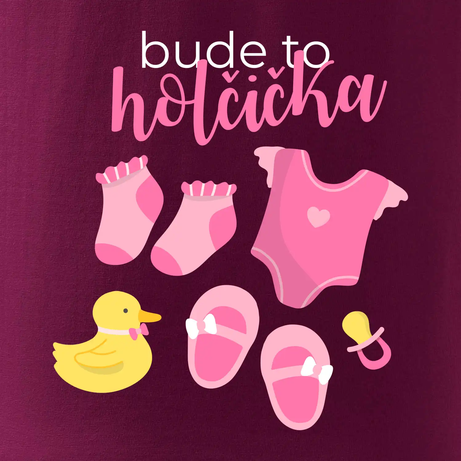 Bude to holčička