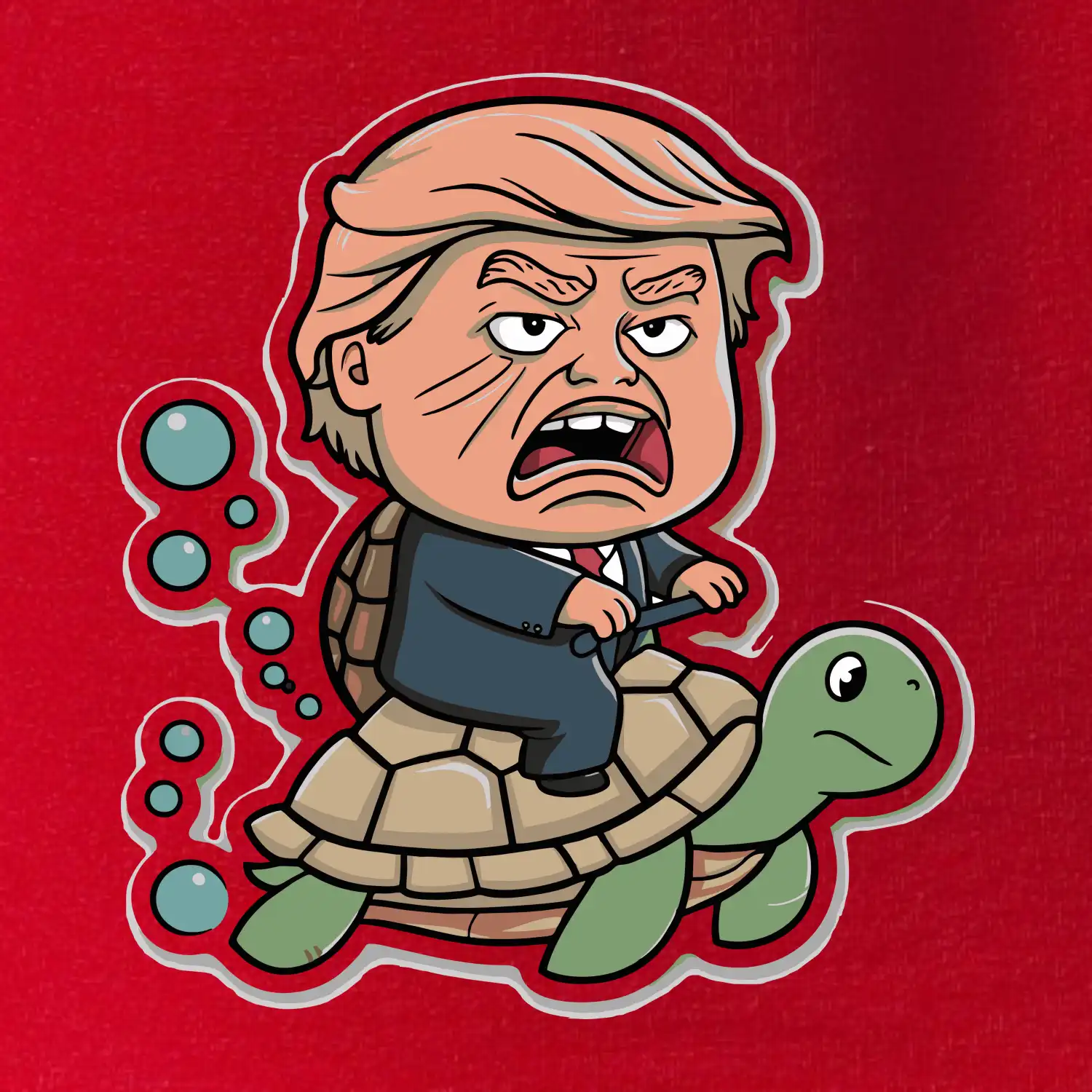 Trump a želva