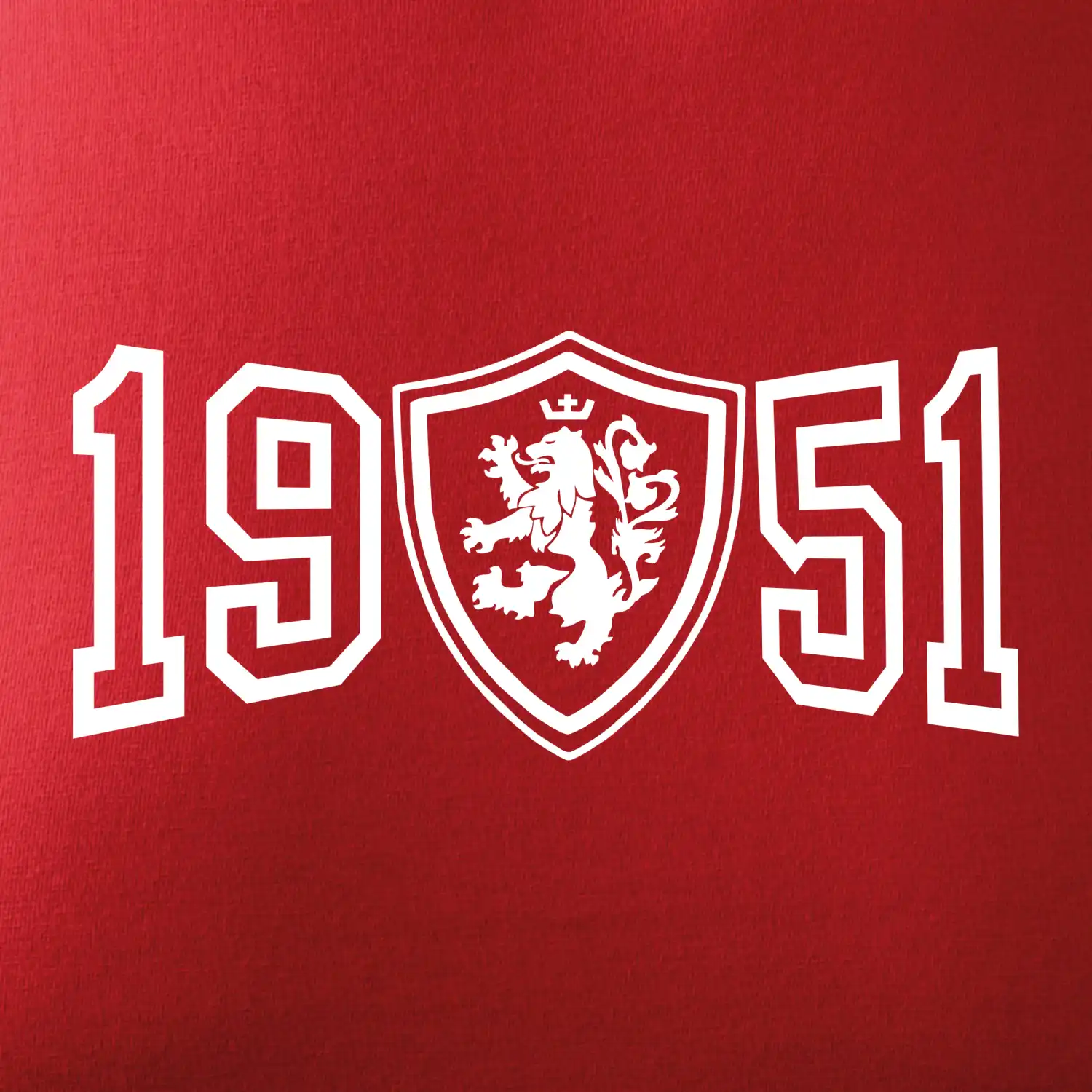 Narozeninový motiv - znak - 1951